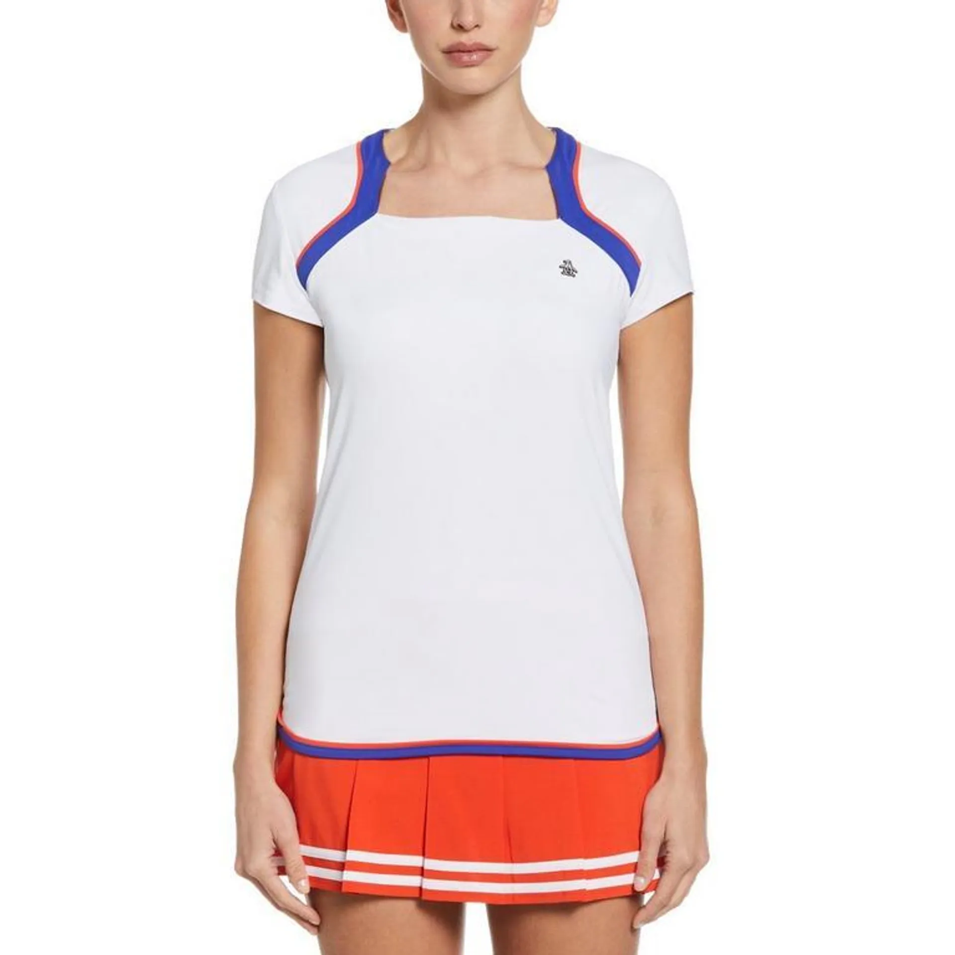Short-Sleeve Round Neckline Womens