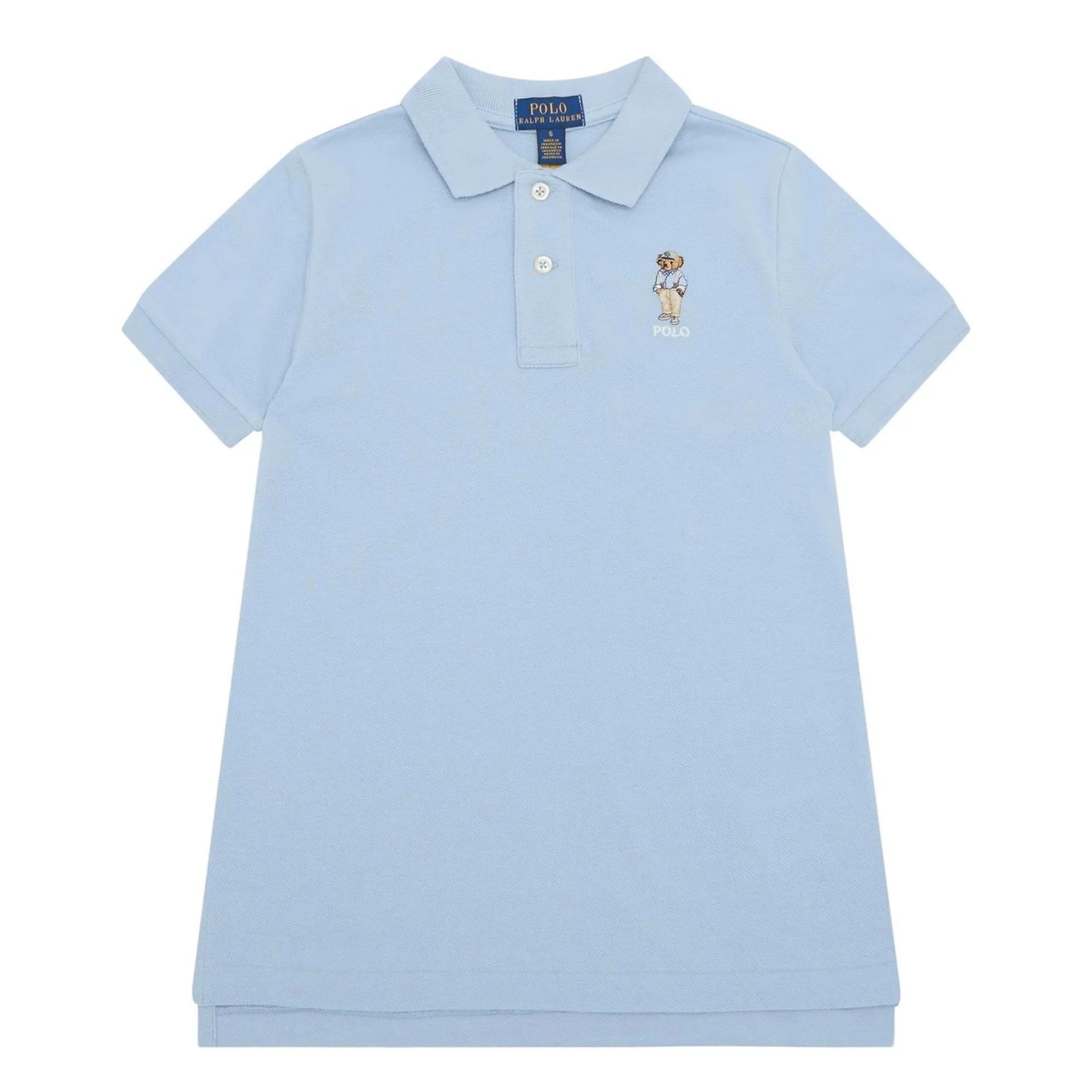 Bear Badge Polo Shirt 2-6 Years