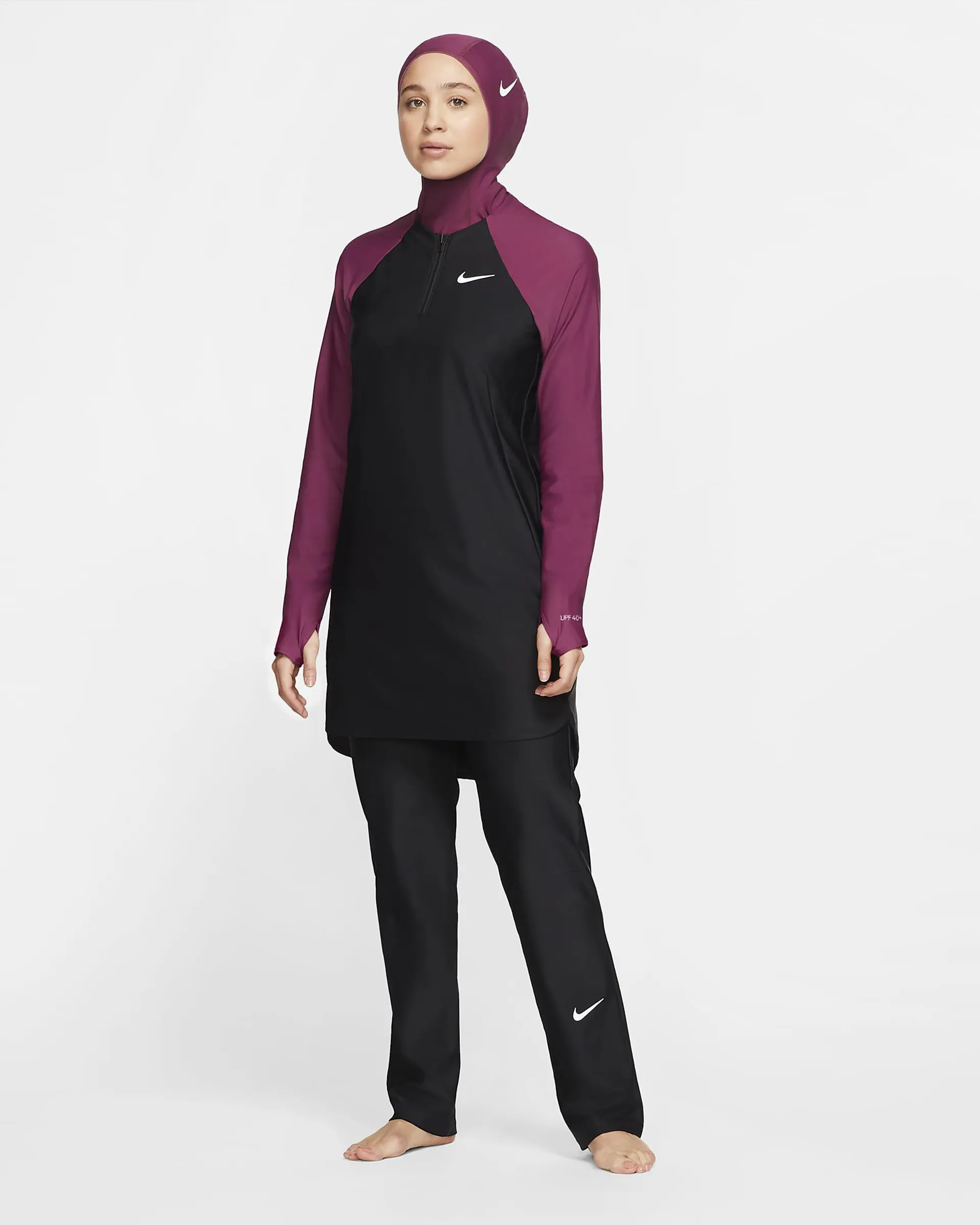 Women's Straight-Leg Full-Coverage Swimming Leggings