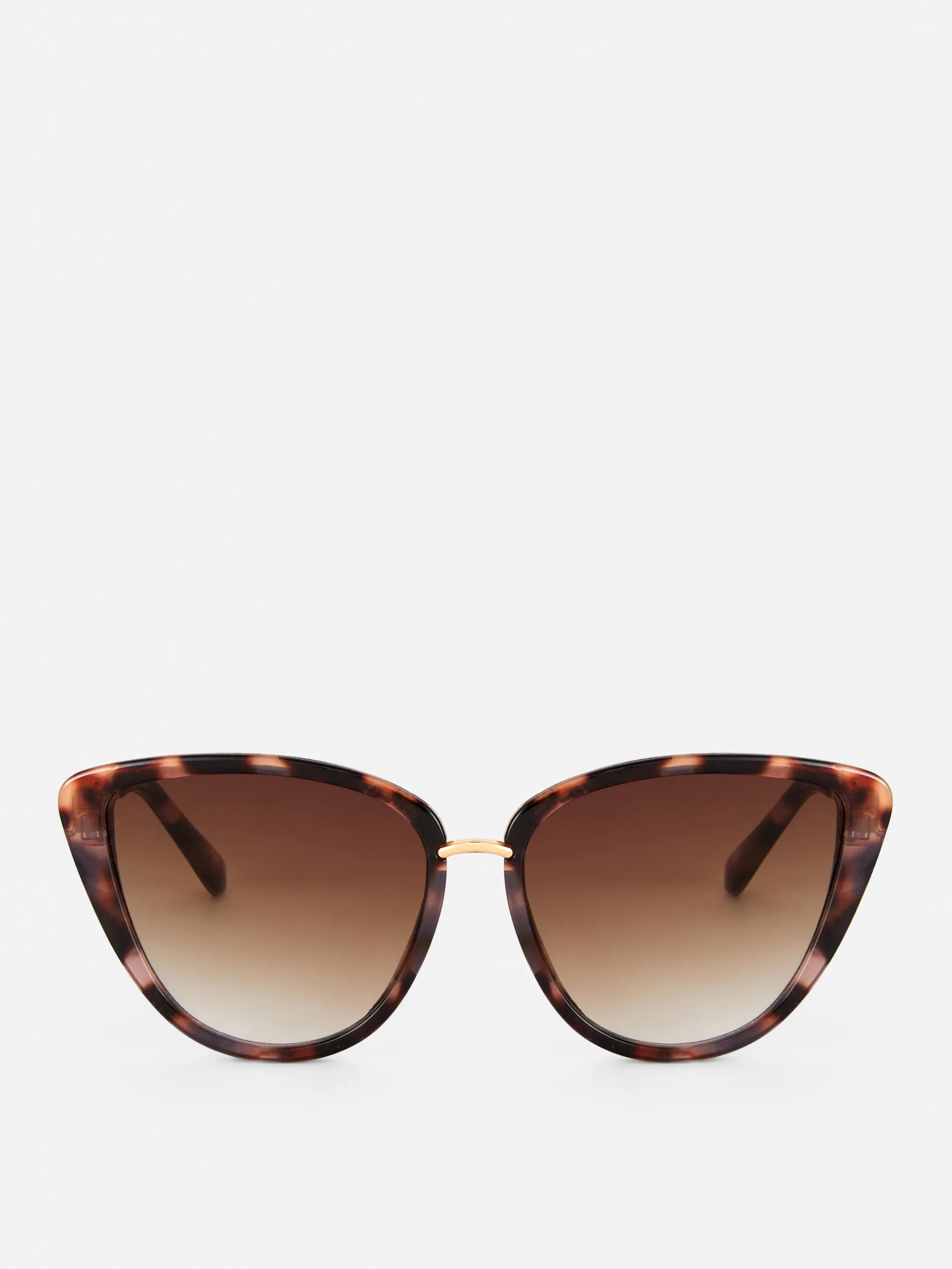 Metallic Trim Cat Eye Sunglasses