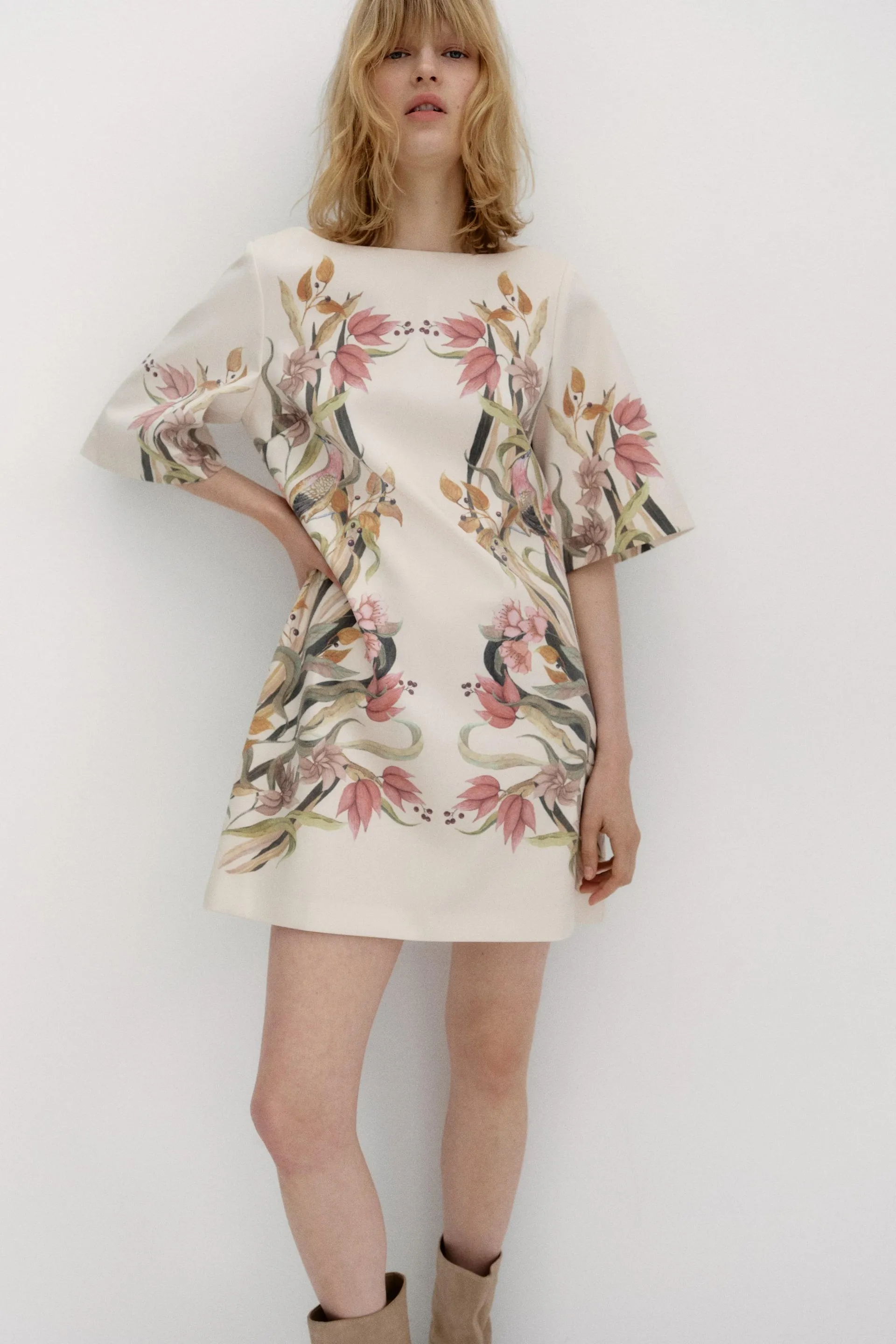 Printed dress