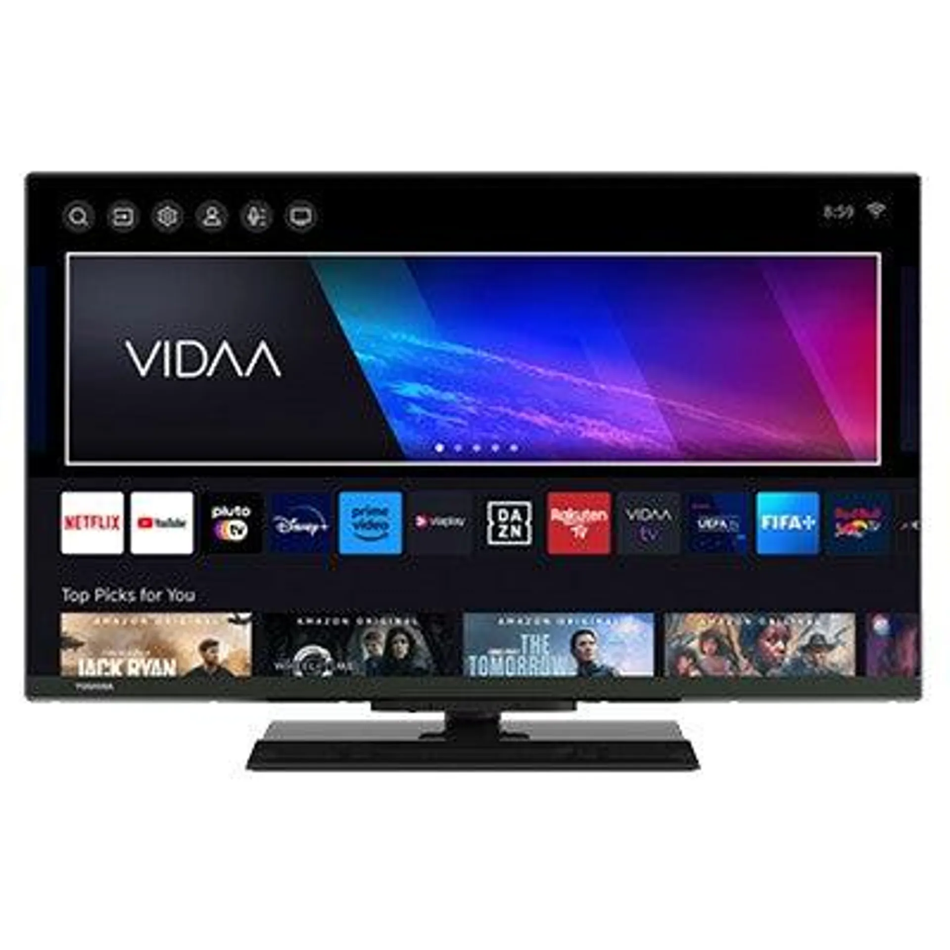 Toshiba 32" HD Ready Smart TV - Black | 32WV3E63DB