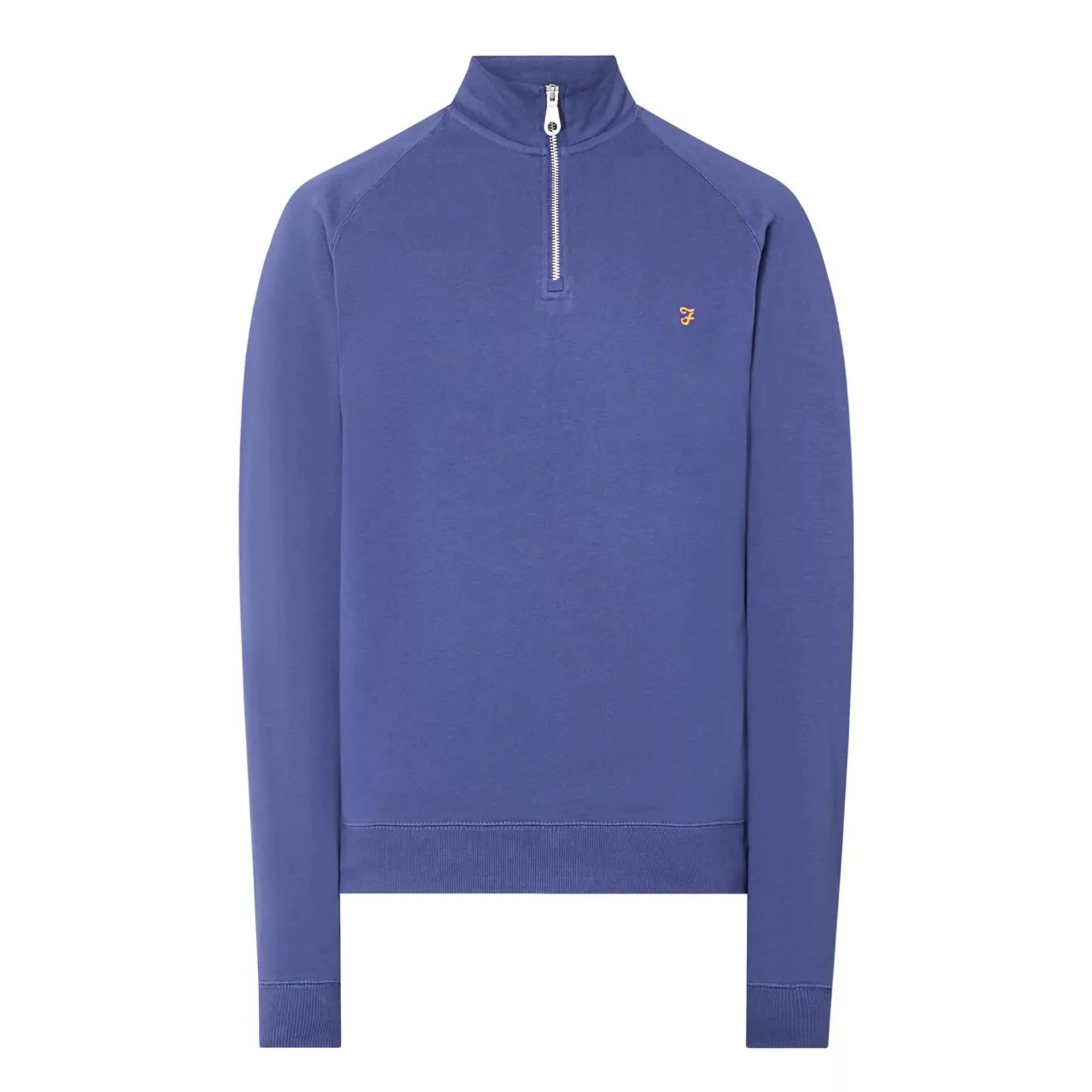New in Farah Jim Logo Quarter-Zip Sweatshirt €85.00