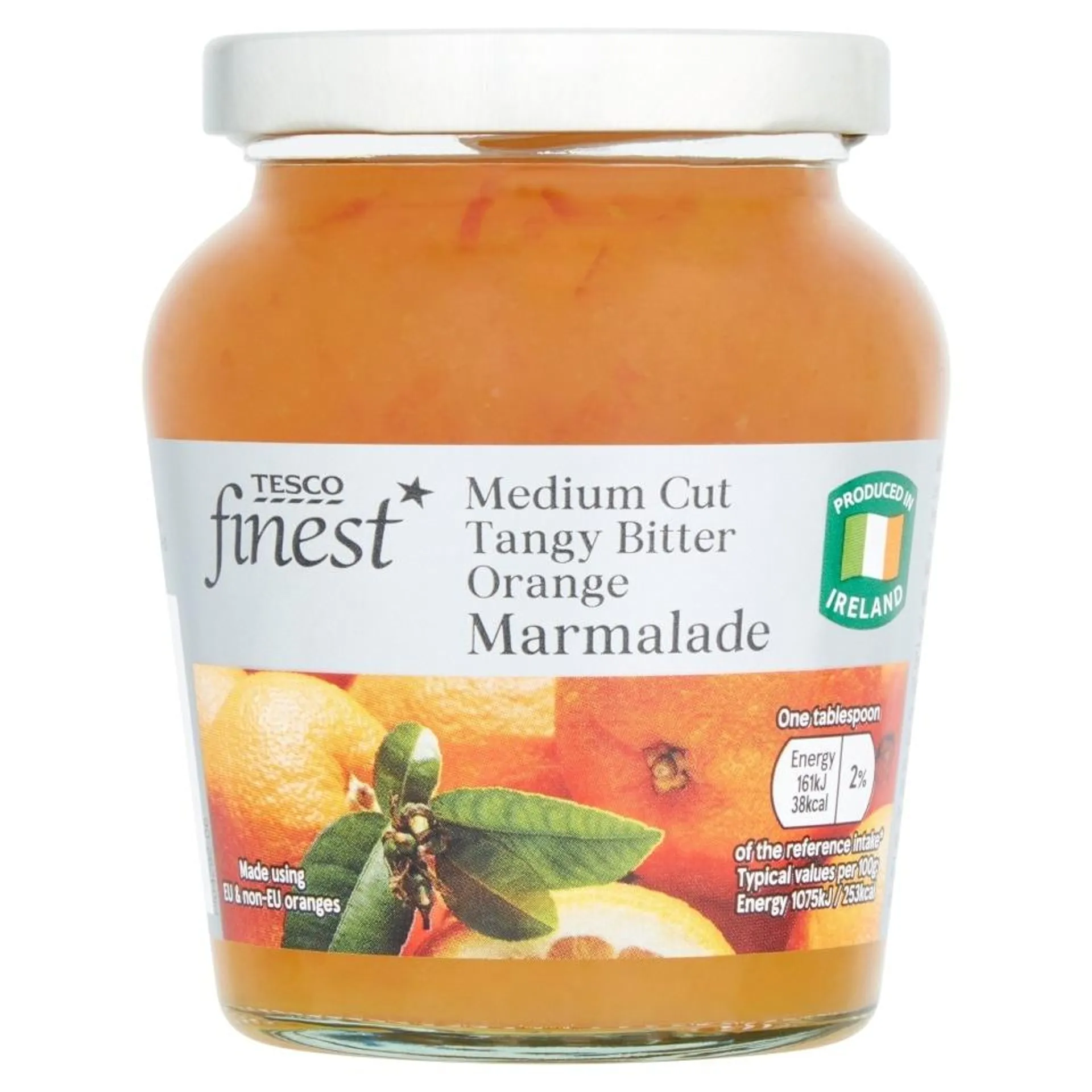 Tesco Finest Medium Cut Tangy Bitter Orange Marmalade 320G