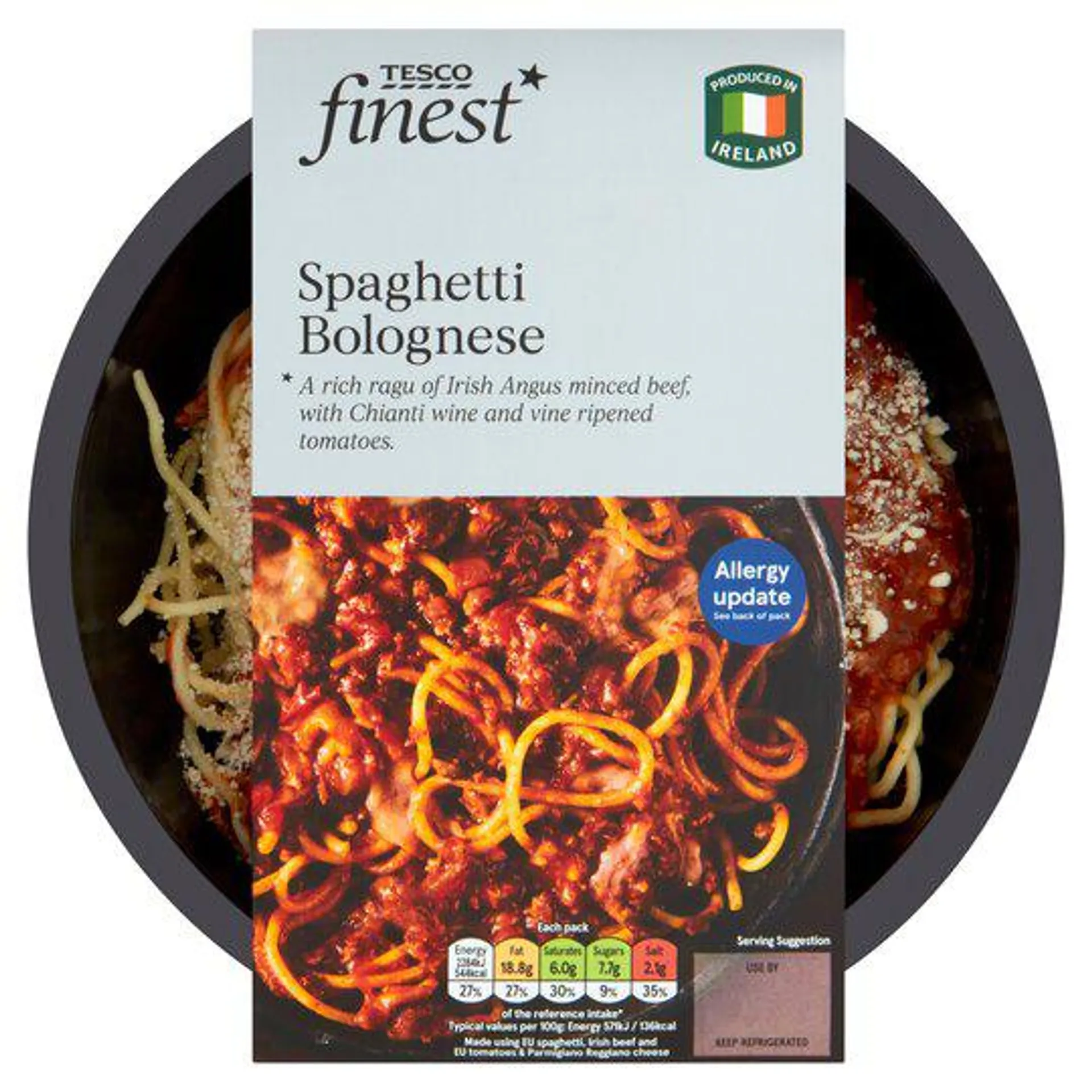 Tesco Finest Spaghetti Bolognese 400G