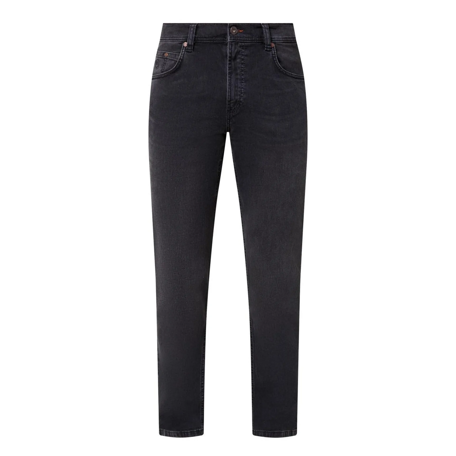 Nevada Mid-Rise Slim Leg Jeans