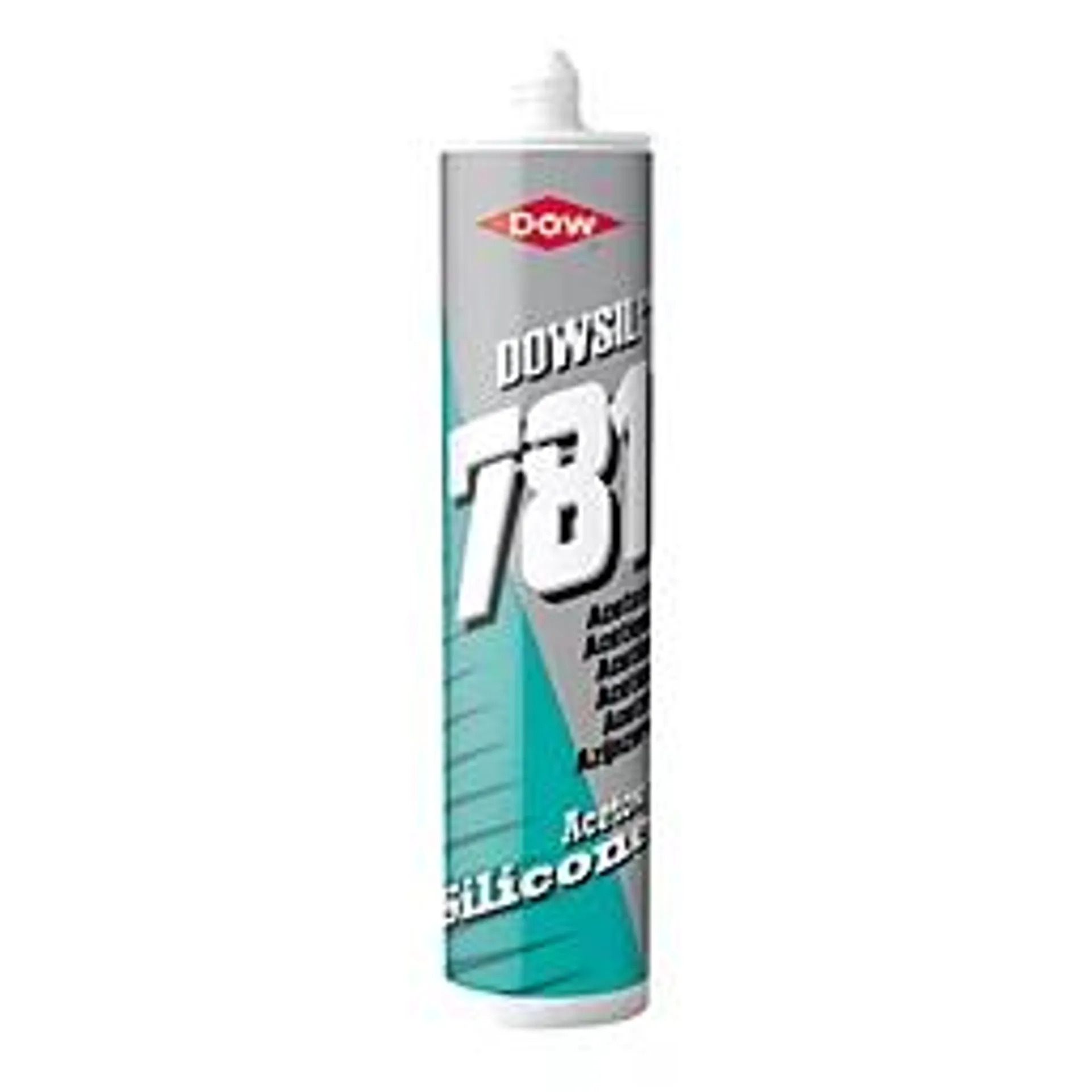 Dow 781 Acetoxy Silicone Sealant Clear 310ml