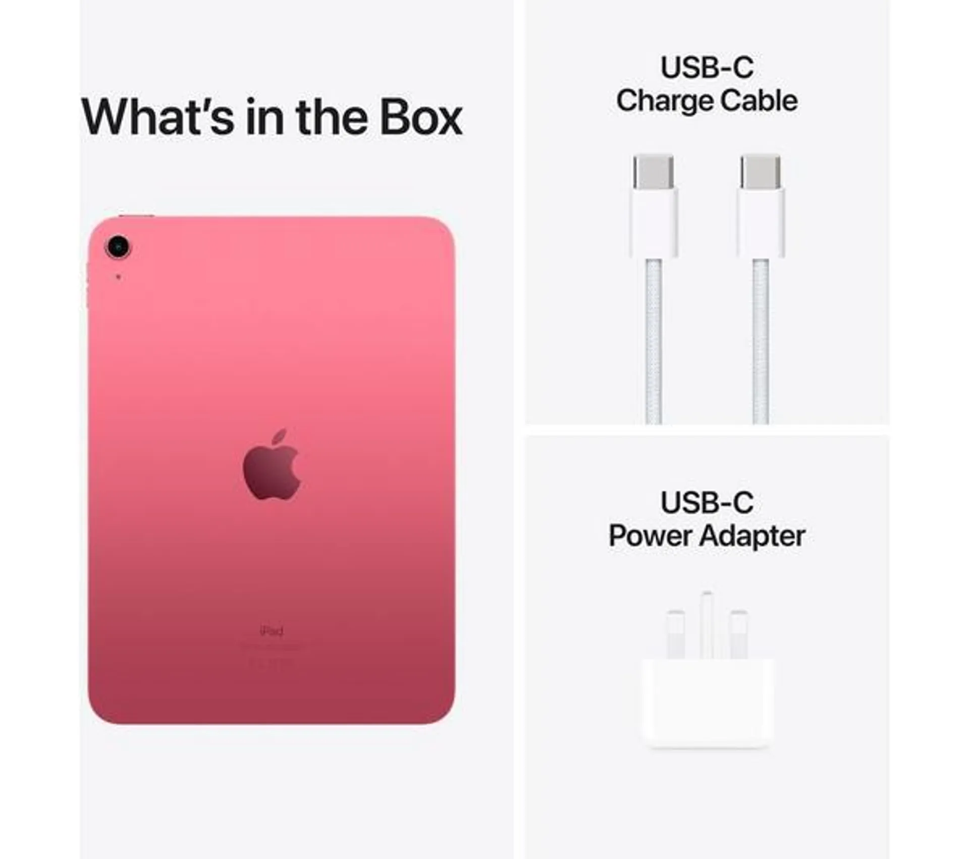 APPLE 10.9" iPad (2022) - 64 GB, Pink