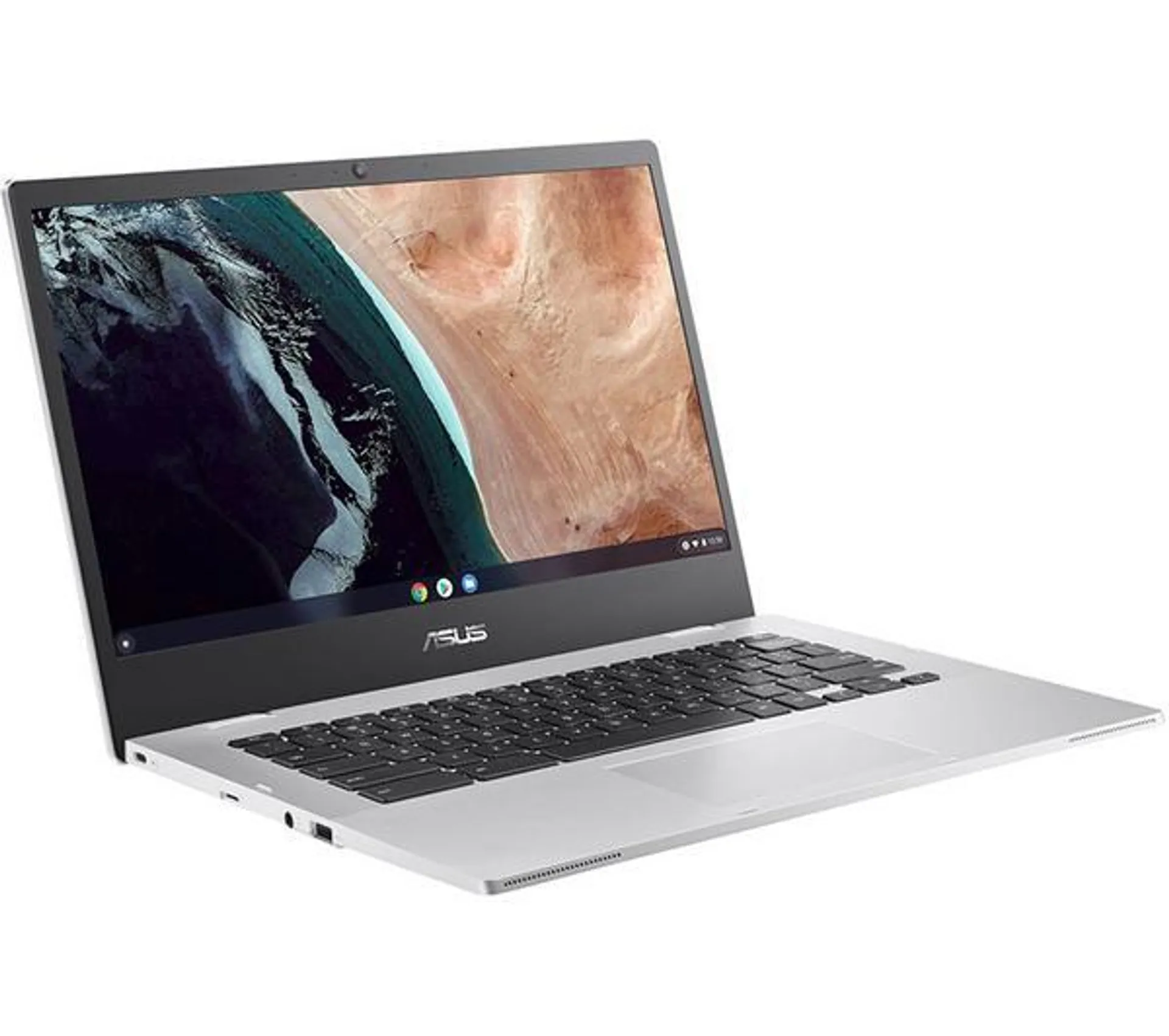 ASUS CX1 14" Chromebook - Intel® Celeron®, 64 GB eMMC, Silver