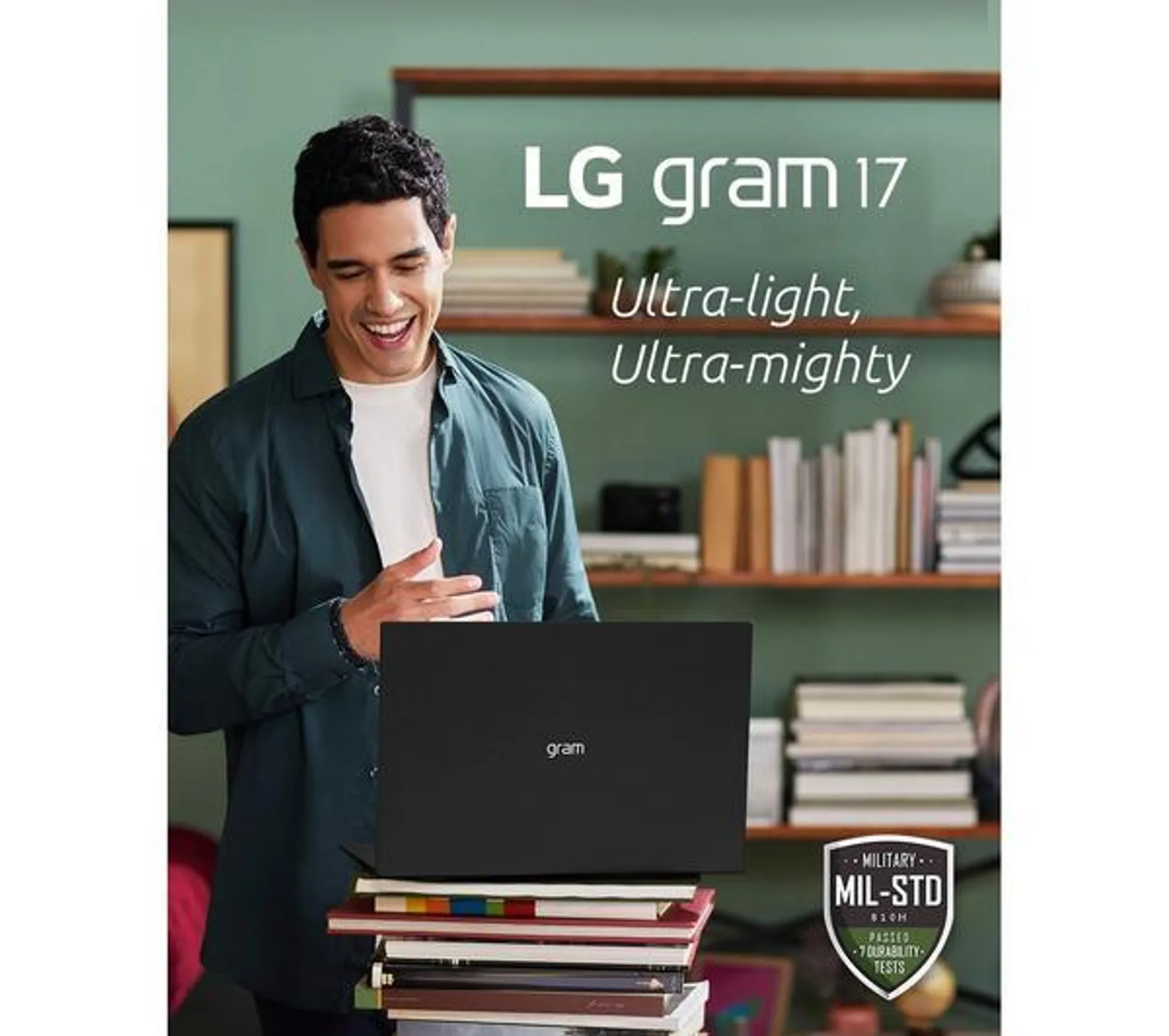 LG gram 17 17Z90R-K.AD78A1 17" Laptop - Intel® Core™ i7, 1 TB SSD, Black