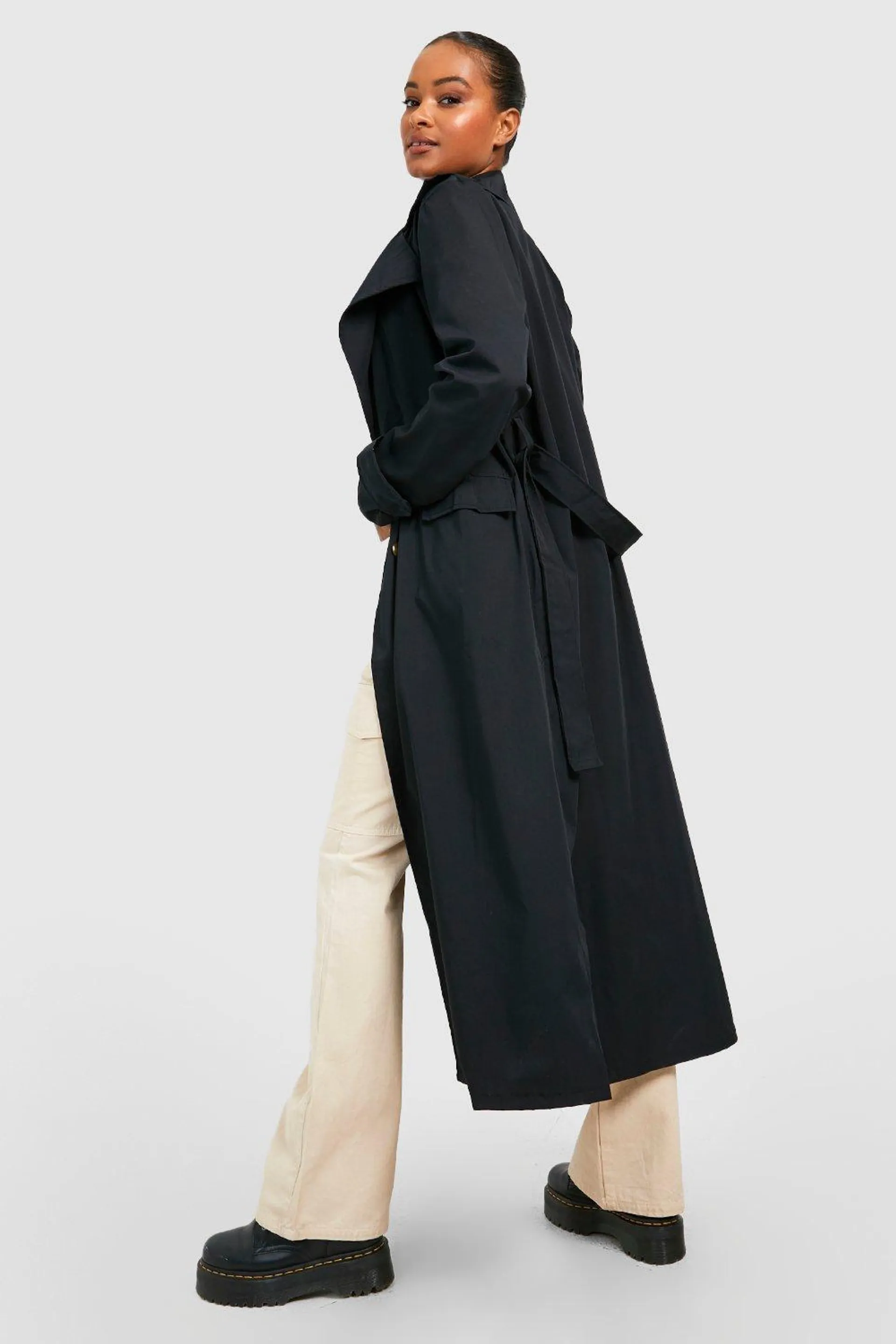 Tall Oversized Belted Trench Coat