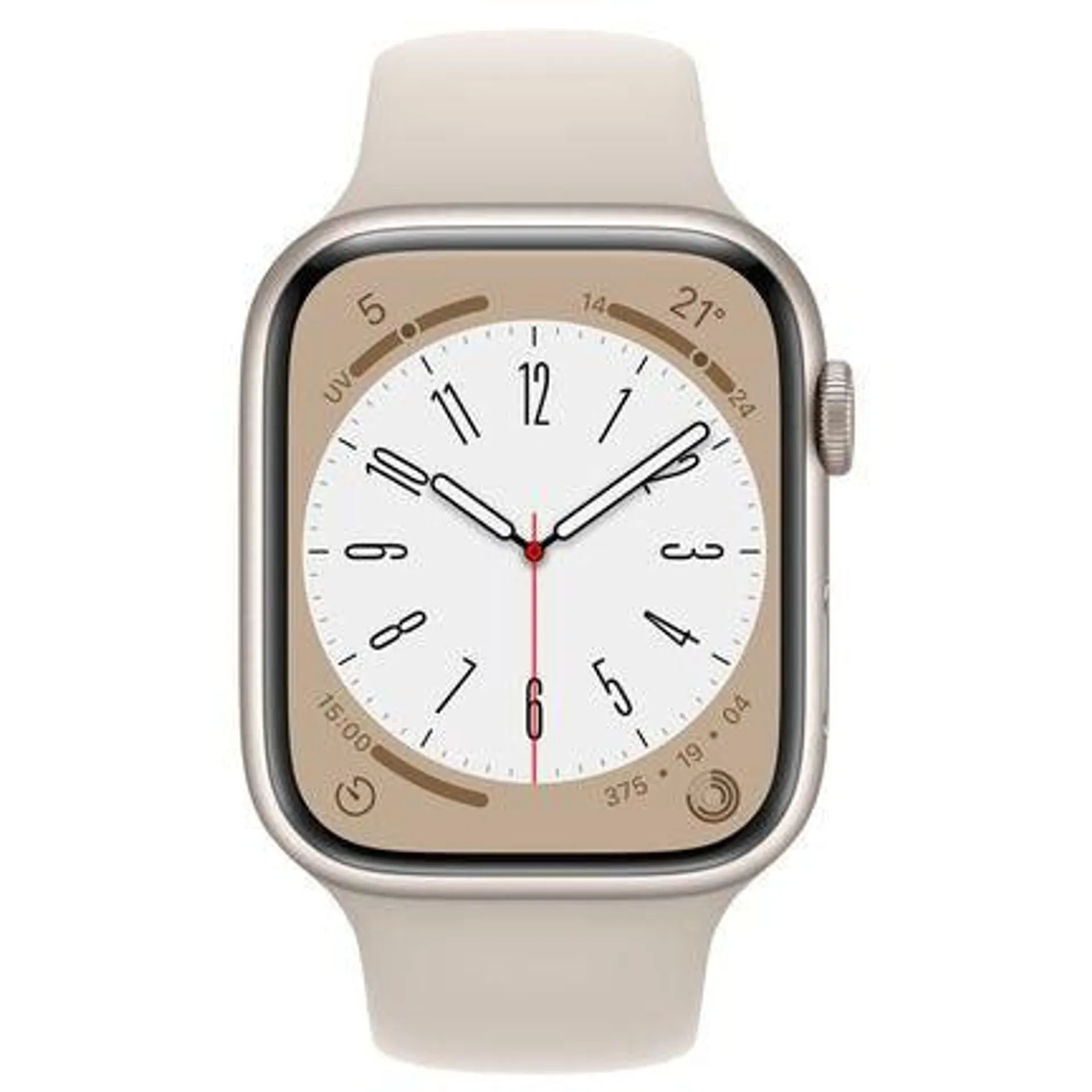 Apple Watch Series 8 45mm Starlight Sport Band - Starlight | MNP23B/A