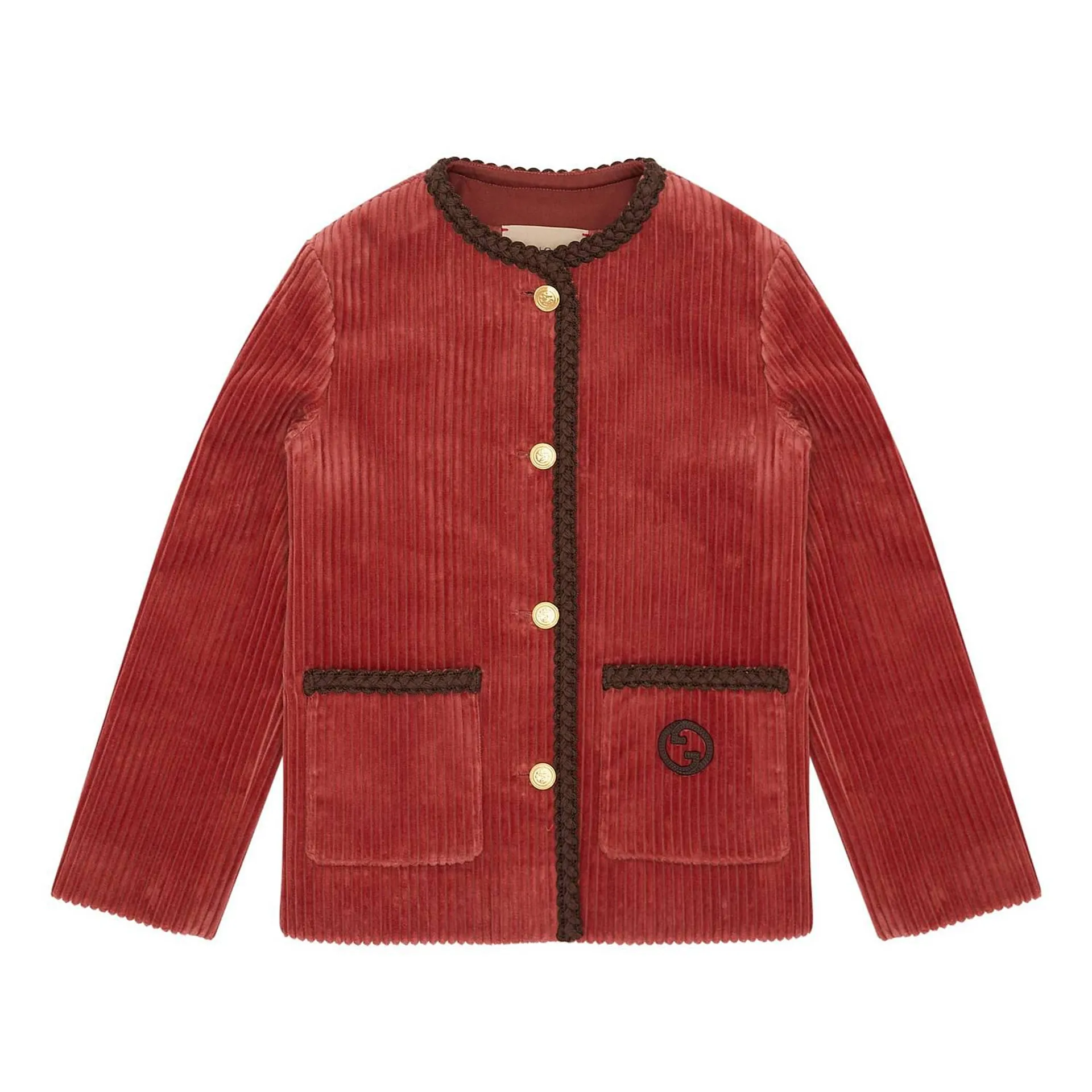 Velvet Striped Cotton Jacket