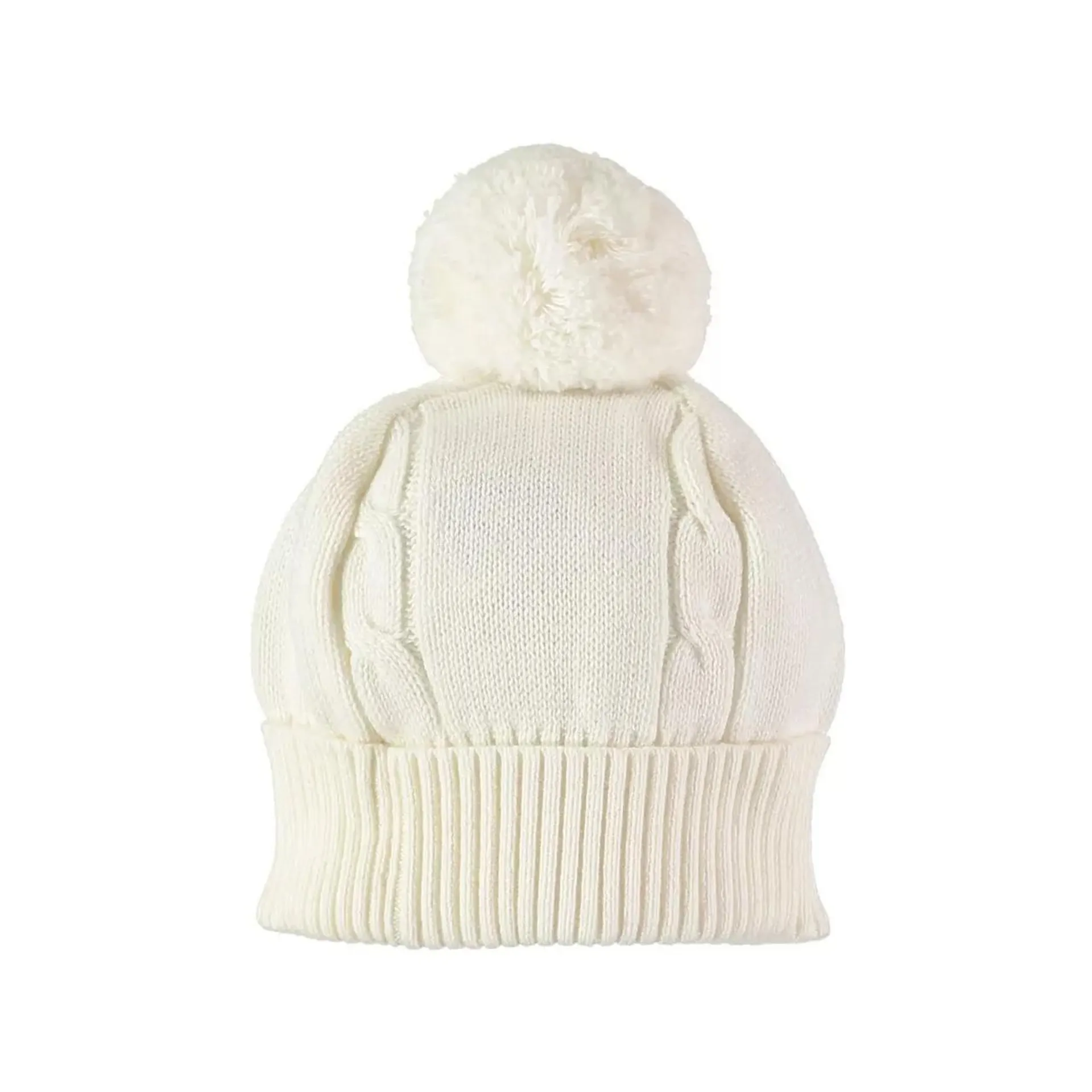 EMILE ET ROSE Cable Bobble Hat