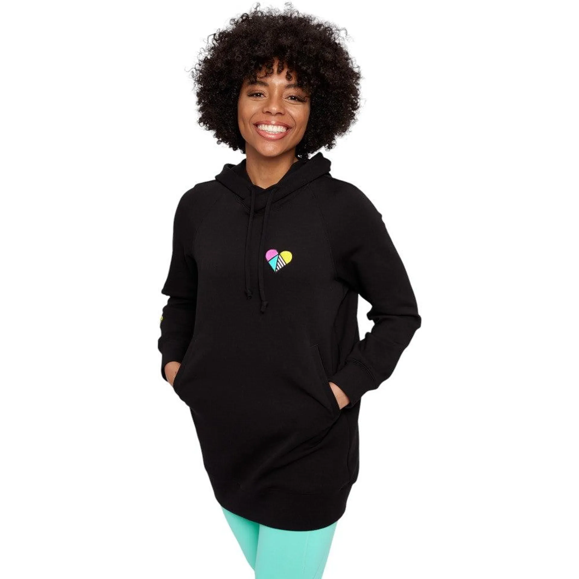 Peachylean Relaxed-Fit Oversized Womens Logo Hoodie