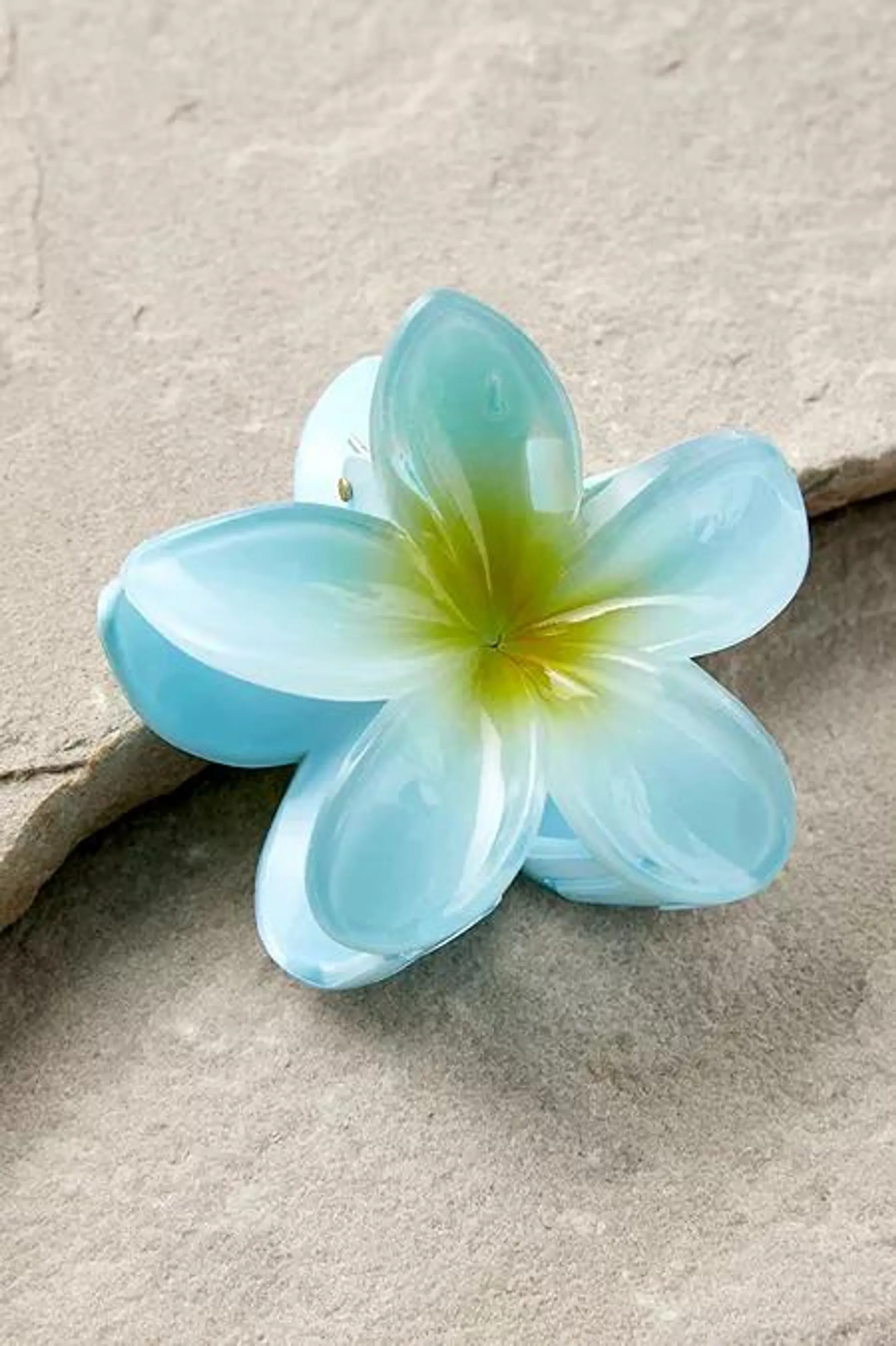 Tropical Flower Claw Clip