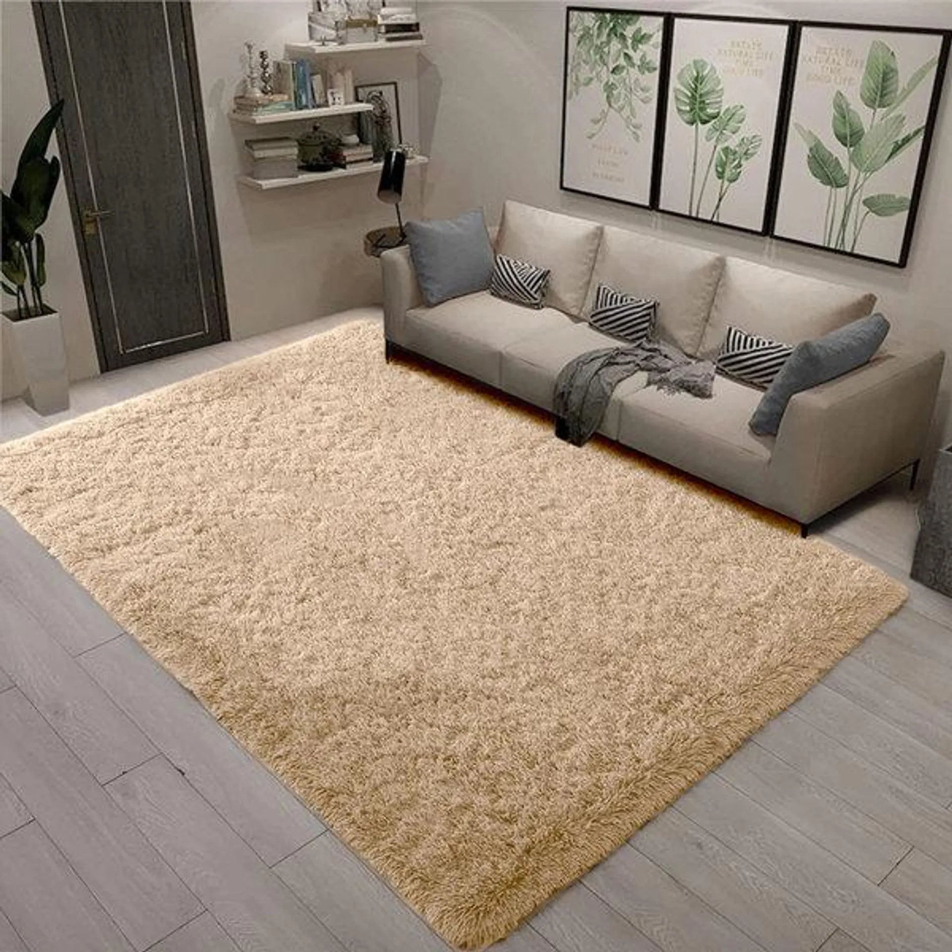 Ainikki Soft Fluffy Living Room/Bedroom Shaggy Area Rugs