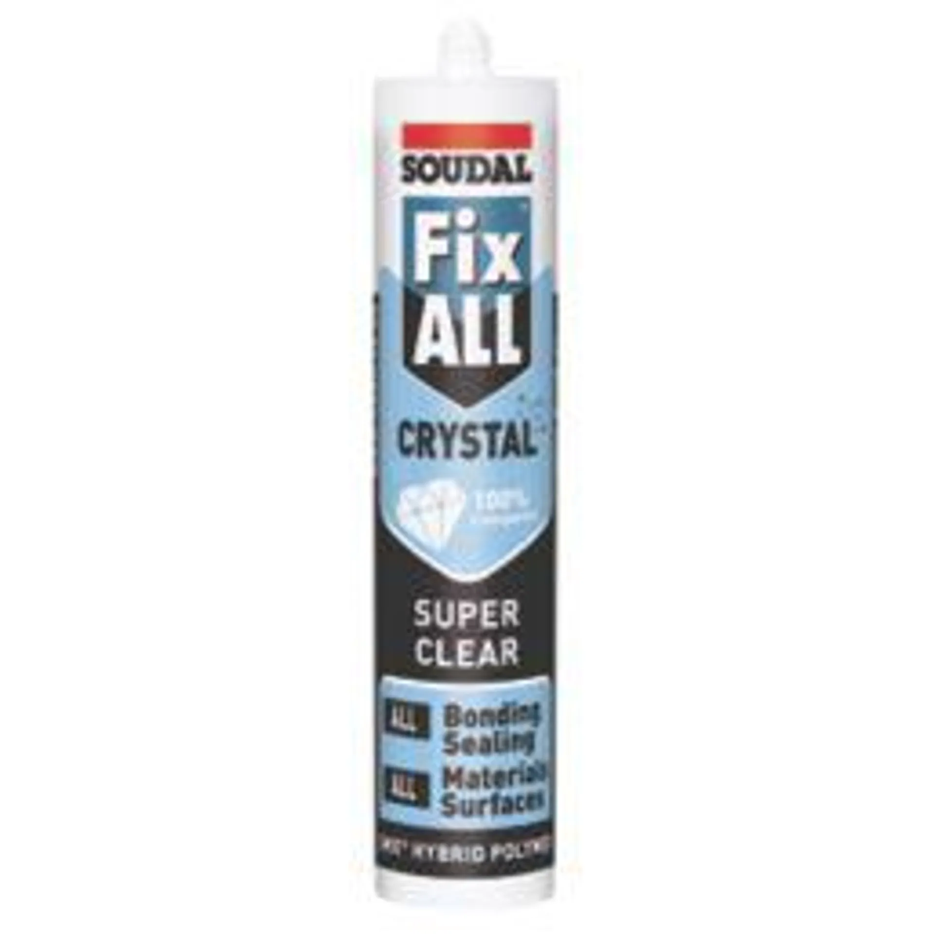 Soudal Fix All Sealant & Adhesive Crystal 290ml