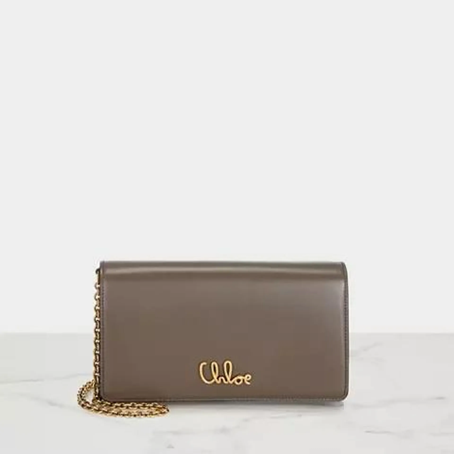 Iconic Chain Wallet Clutch