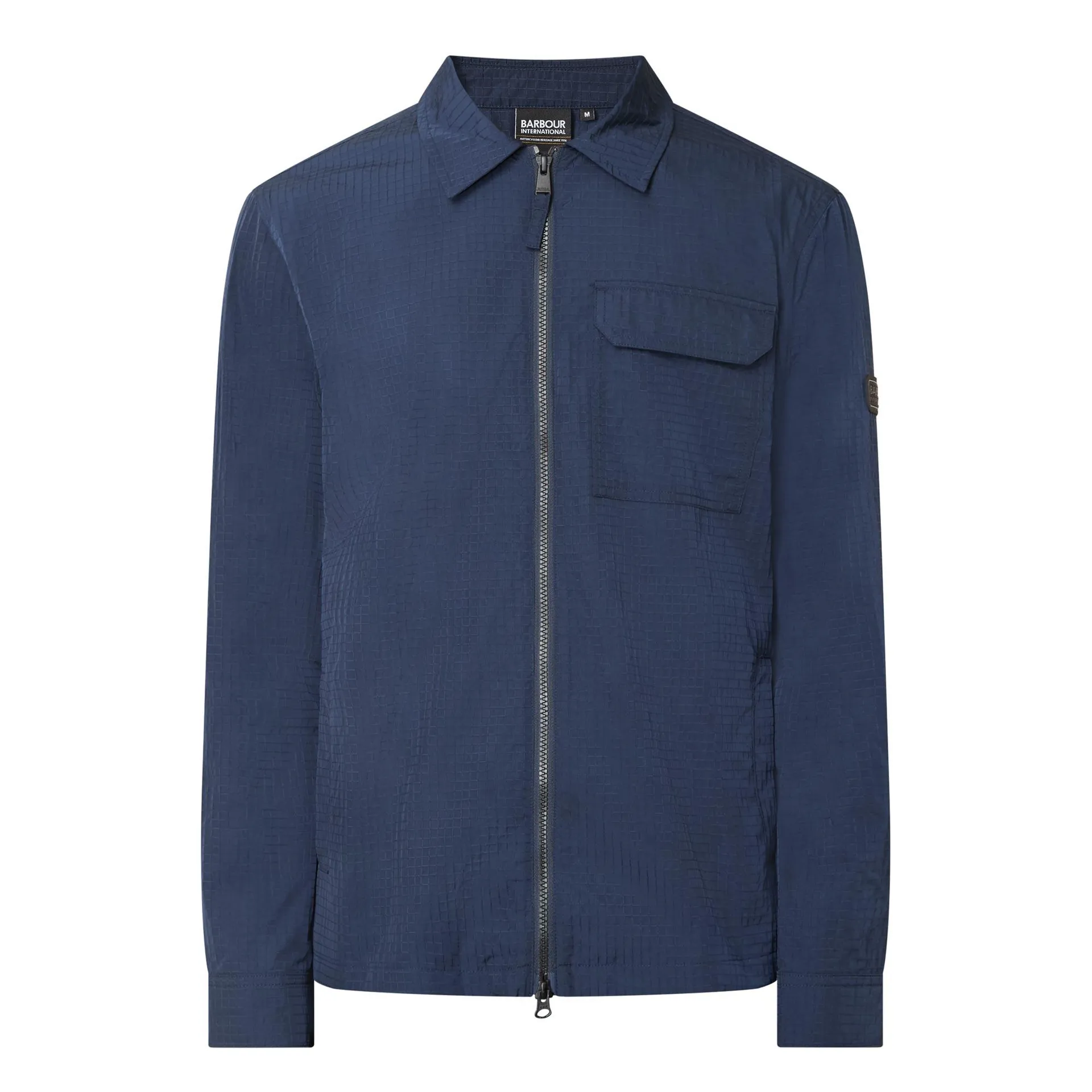 Rosso Zipped Overshirt