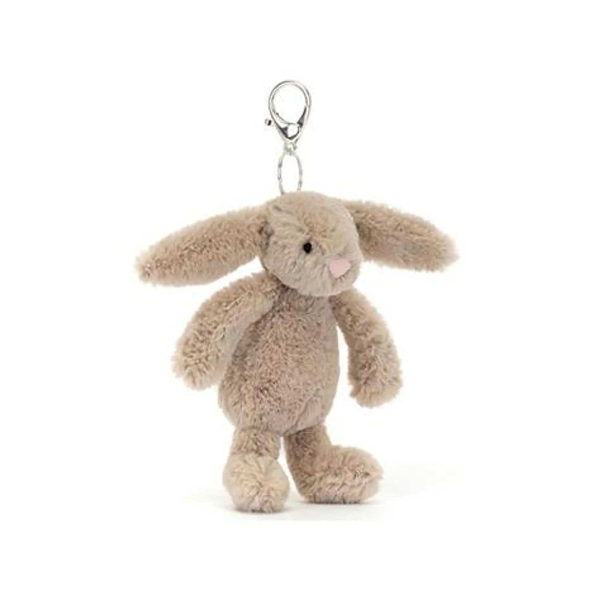 Bashful Beige Bunny Bag Charm 15cm