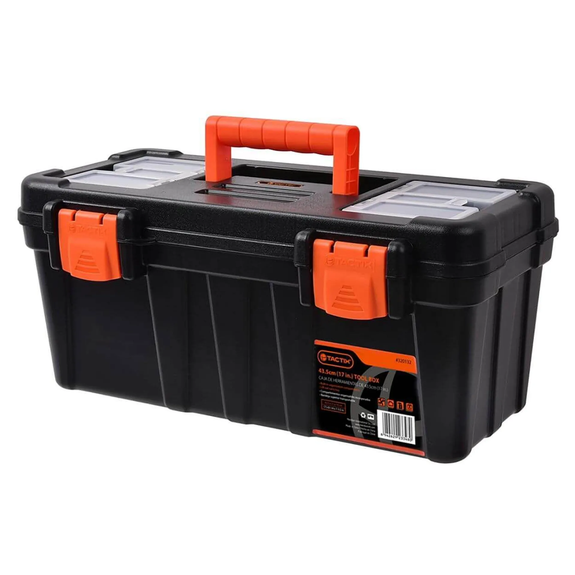 Tactix 17" Plastic Tool Box