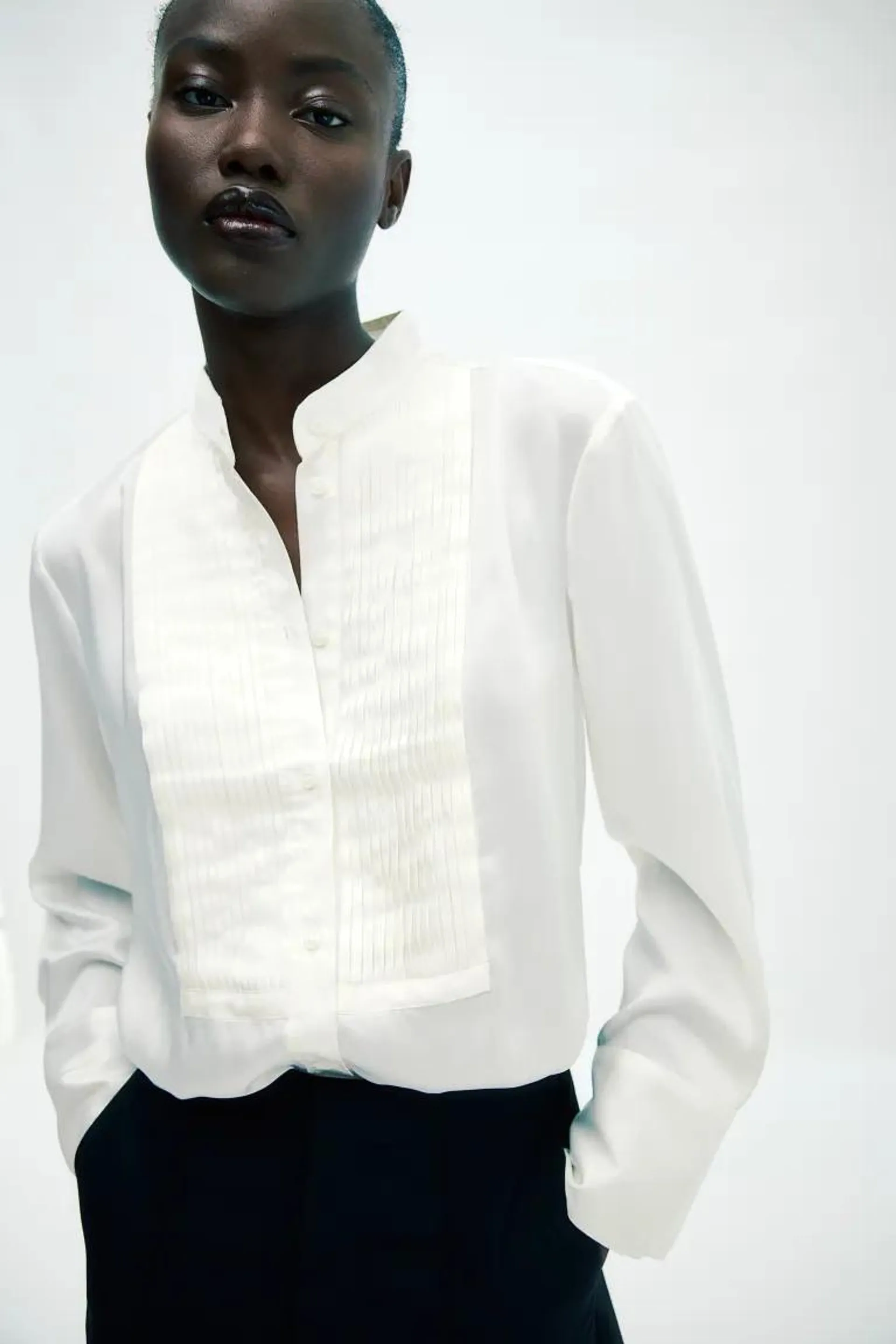 Tuxedo shirt