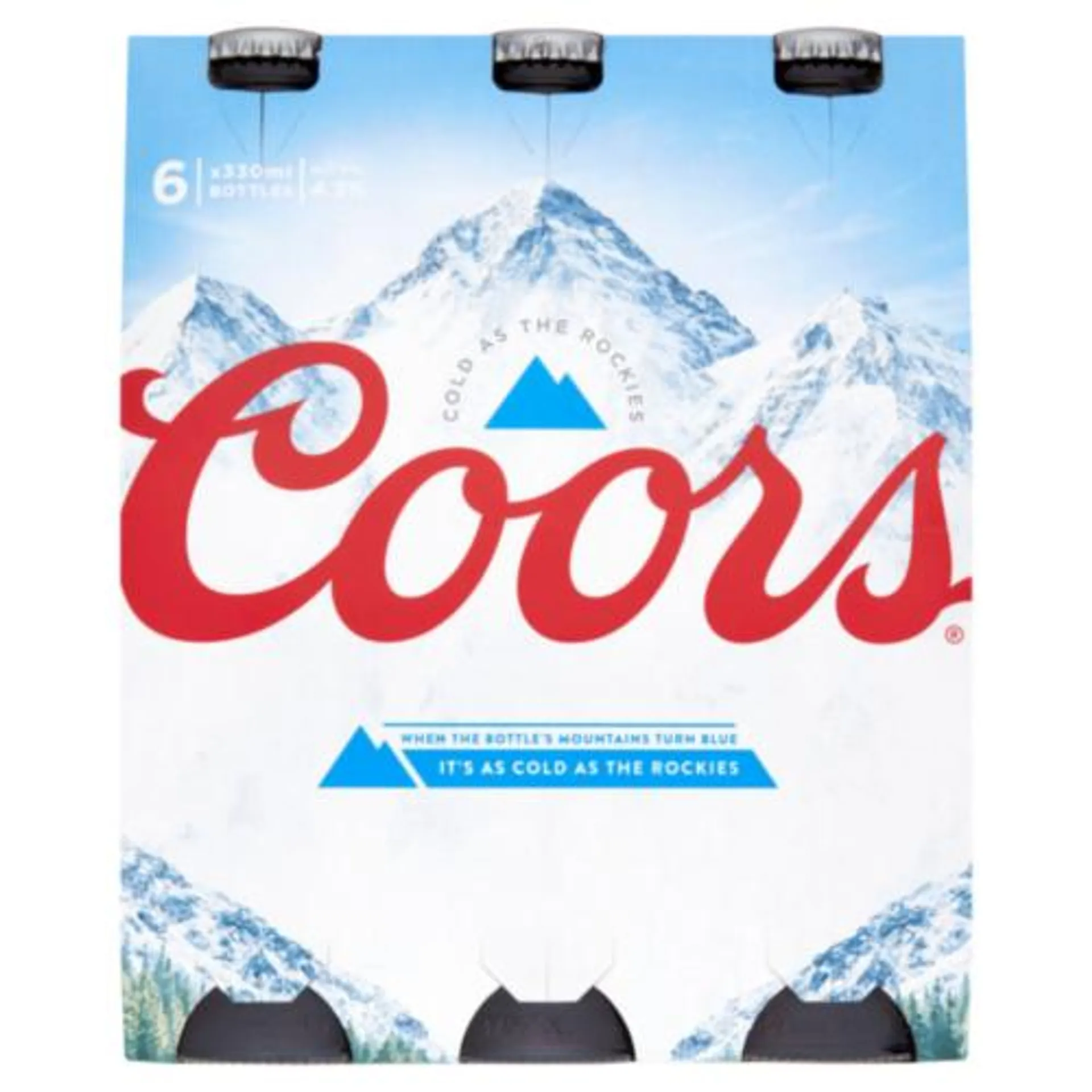 Coors Bottles 6 Pack