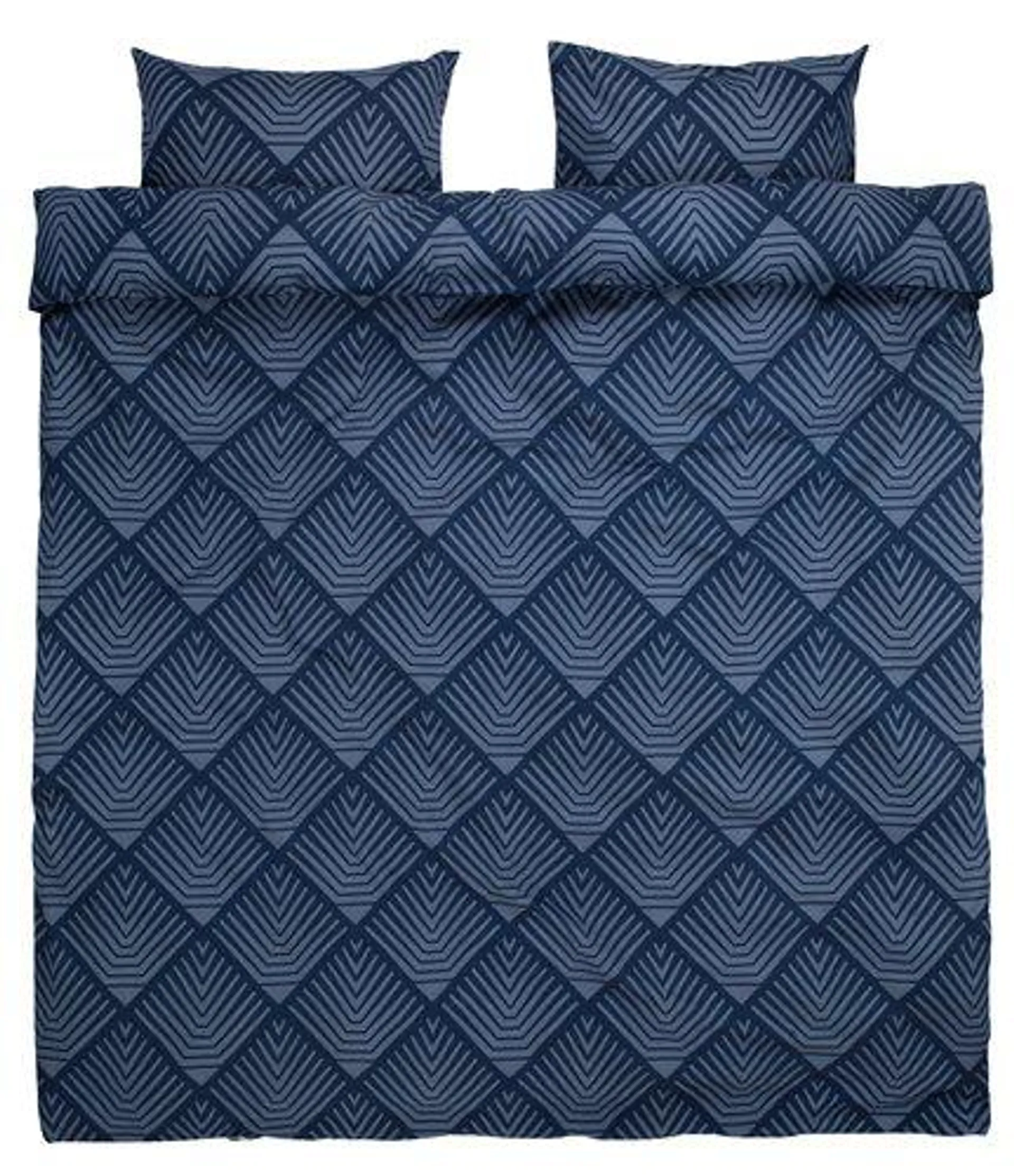 Duvet cover set NOVA Double blue