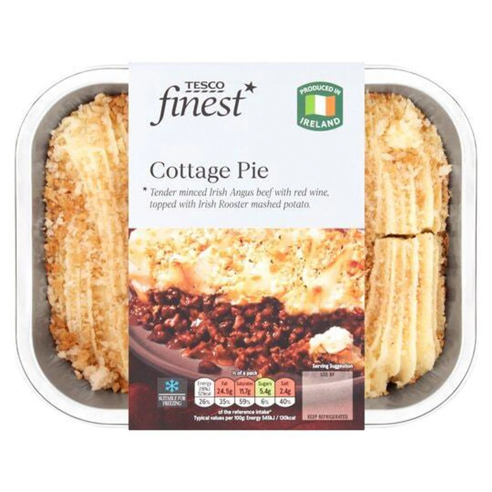 Tesco Finest Cottage Pie 800G