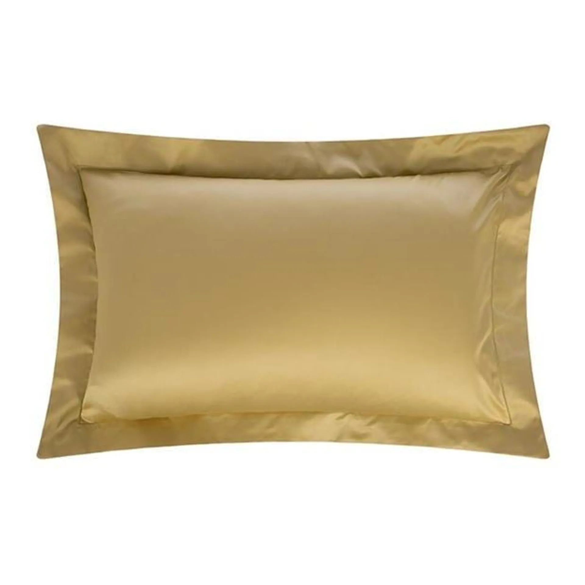 Bourdon Egyptian Cotton Oxford Pillowcase - Gold - Set of 2