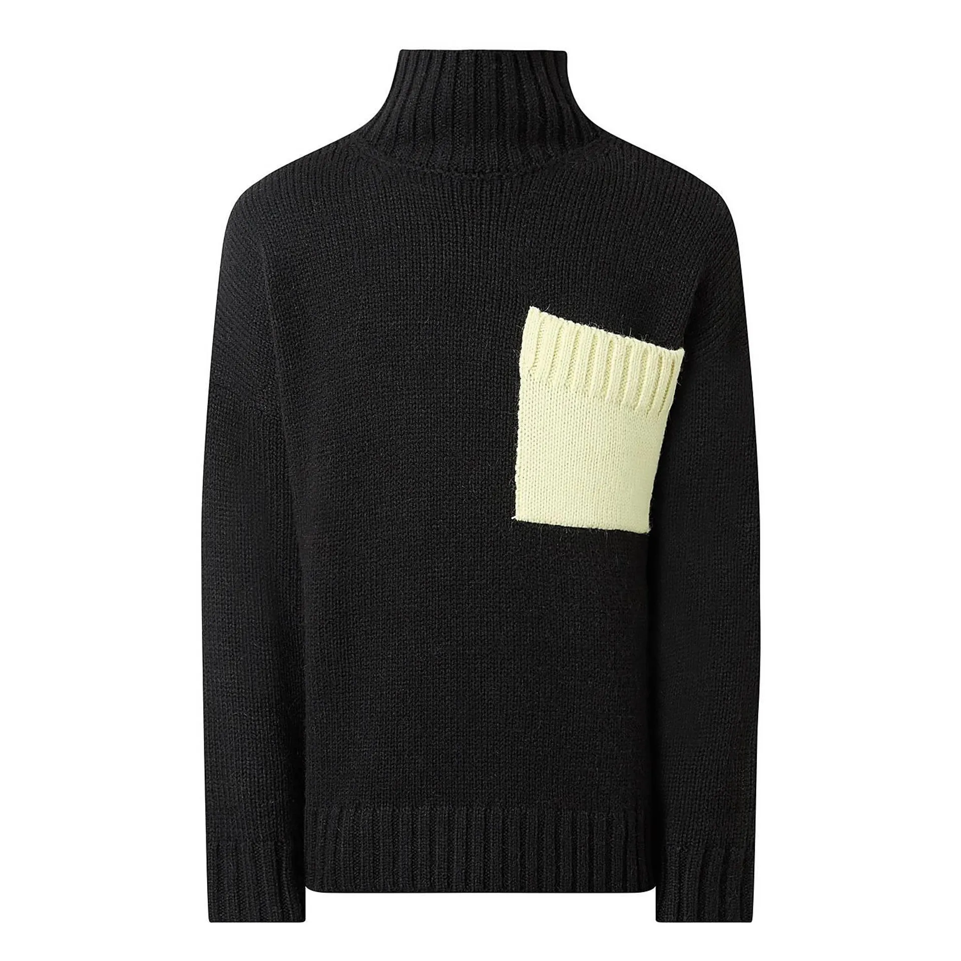 Patch Pocket Knitted Sweater