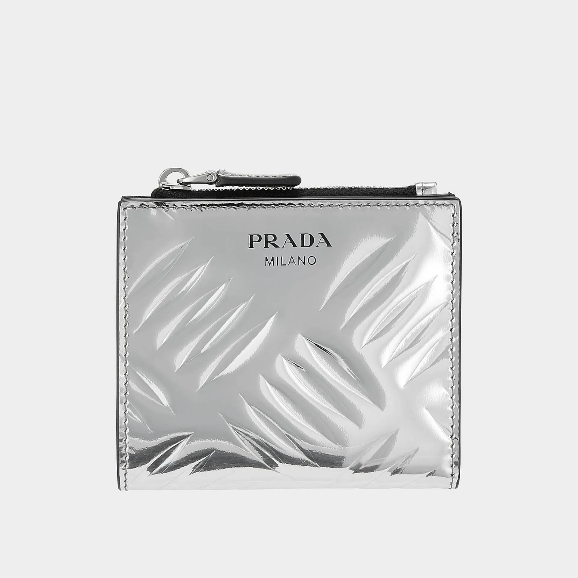 Battistrada Zip-Fastening Logo Wallet