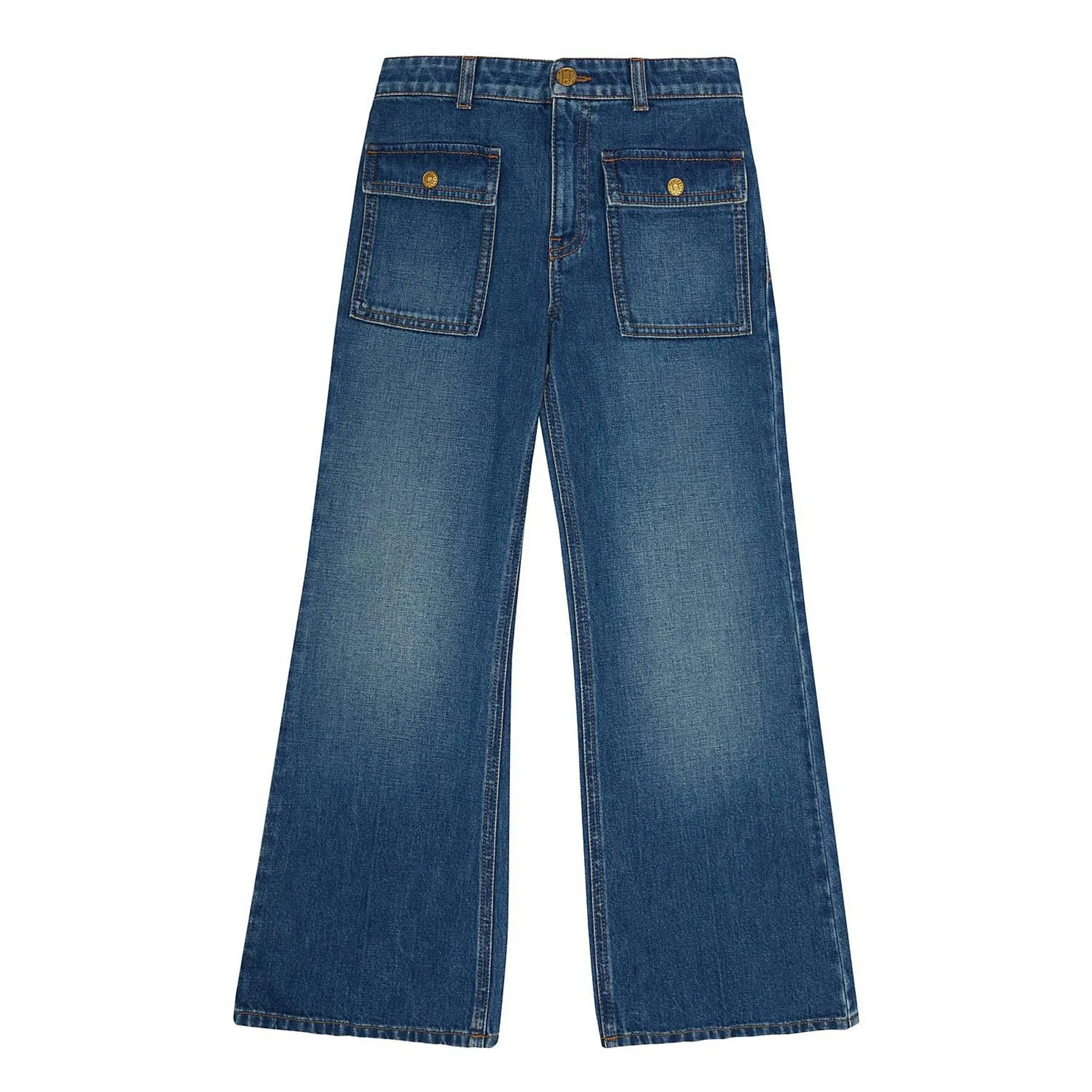 Flared Leg Jeans