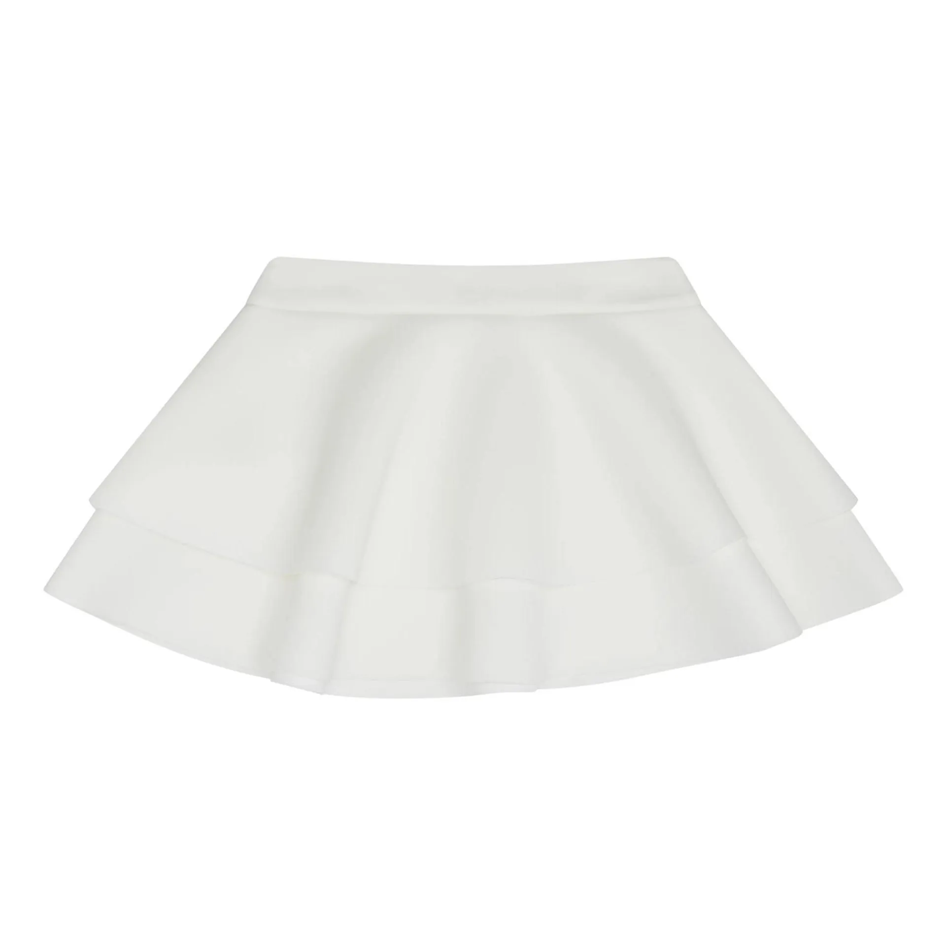 Pleated Flared Skirt
