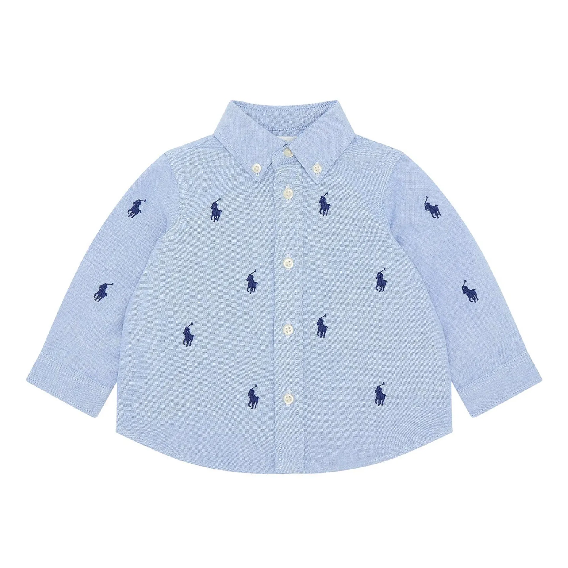 Pony Button-Down Shirt 6-24 Months