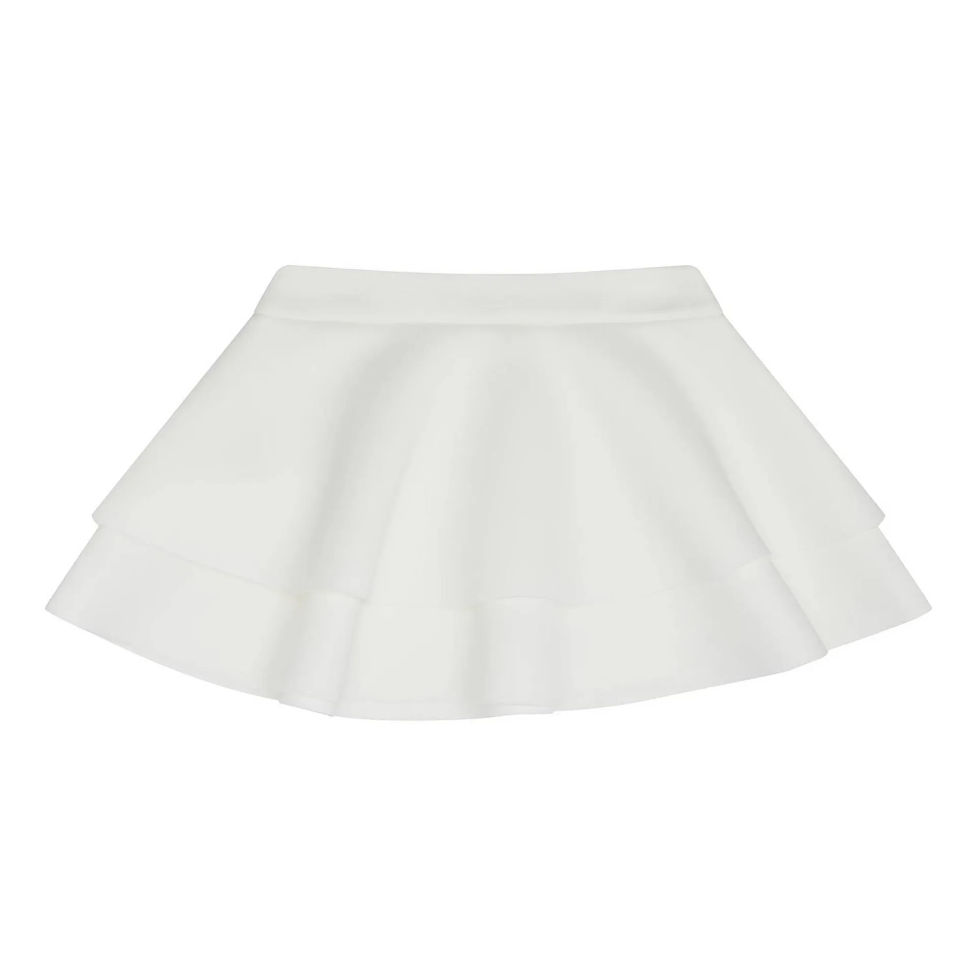 Pleated Flared Skirt