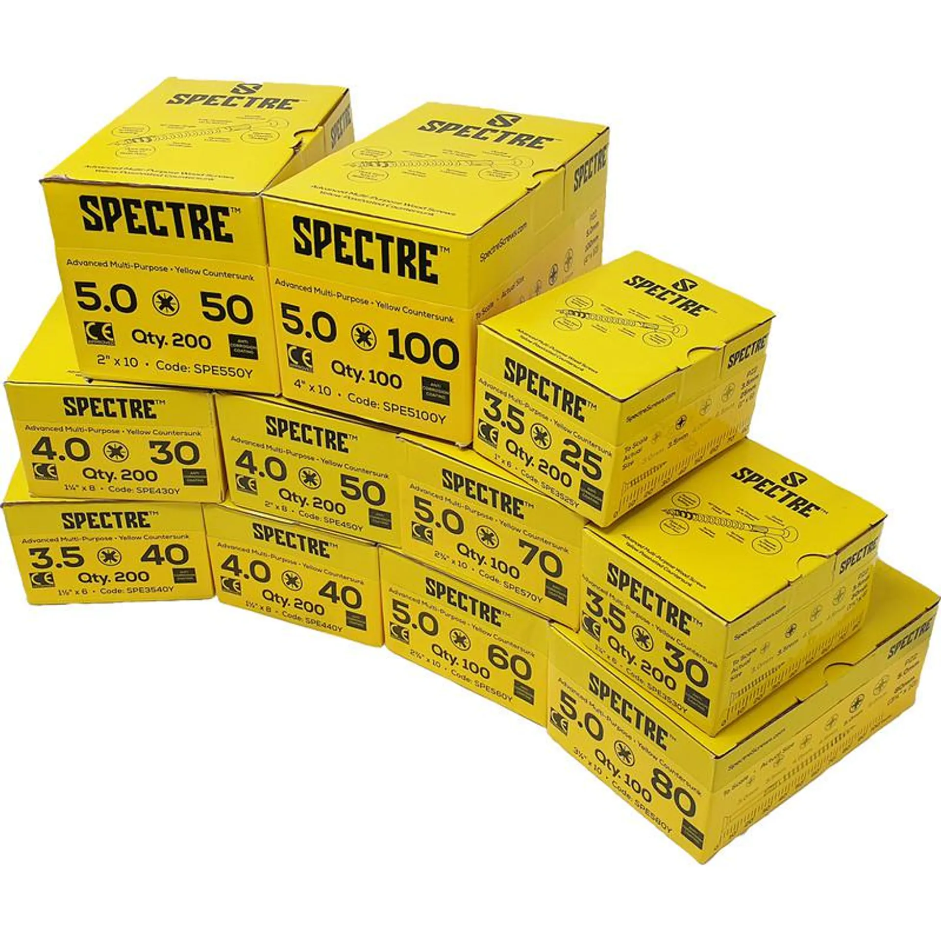 Spectre Screws Trade Pack