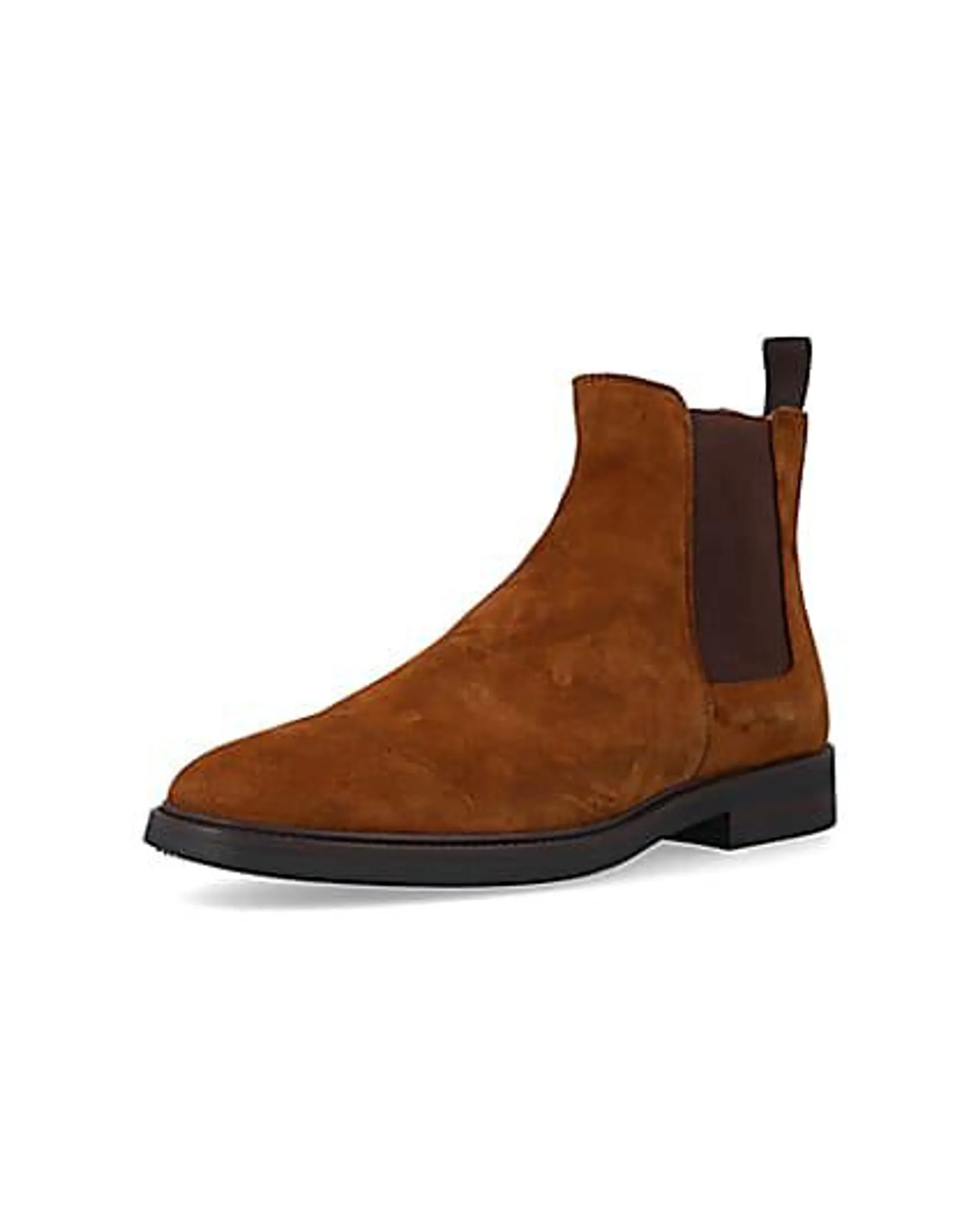 Brown suede Chelsea boots