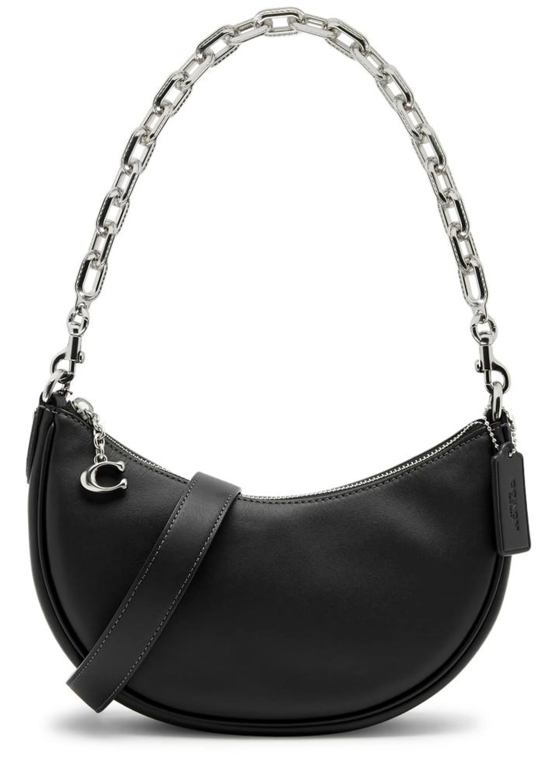 Mira leather shoulder bag