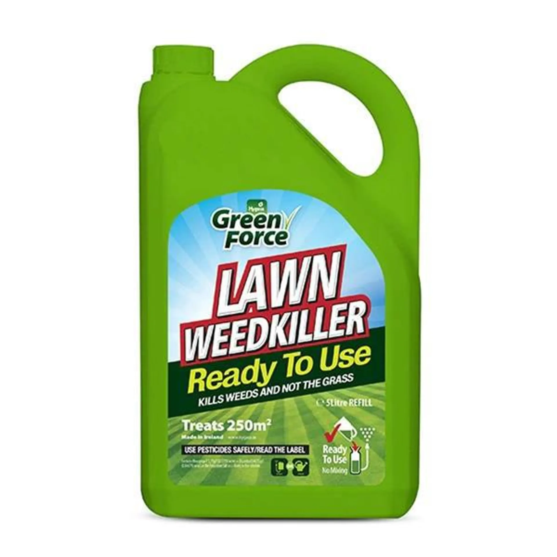 Green Force Lawn Weedkiller 5Ltr Rtu + Sprayer