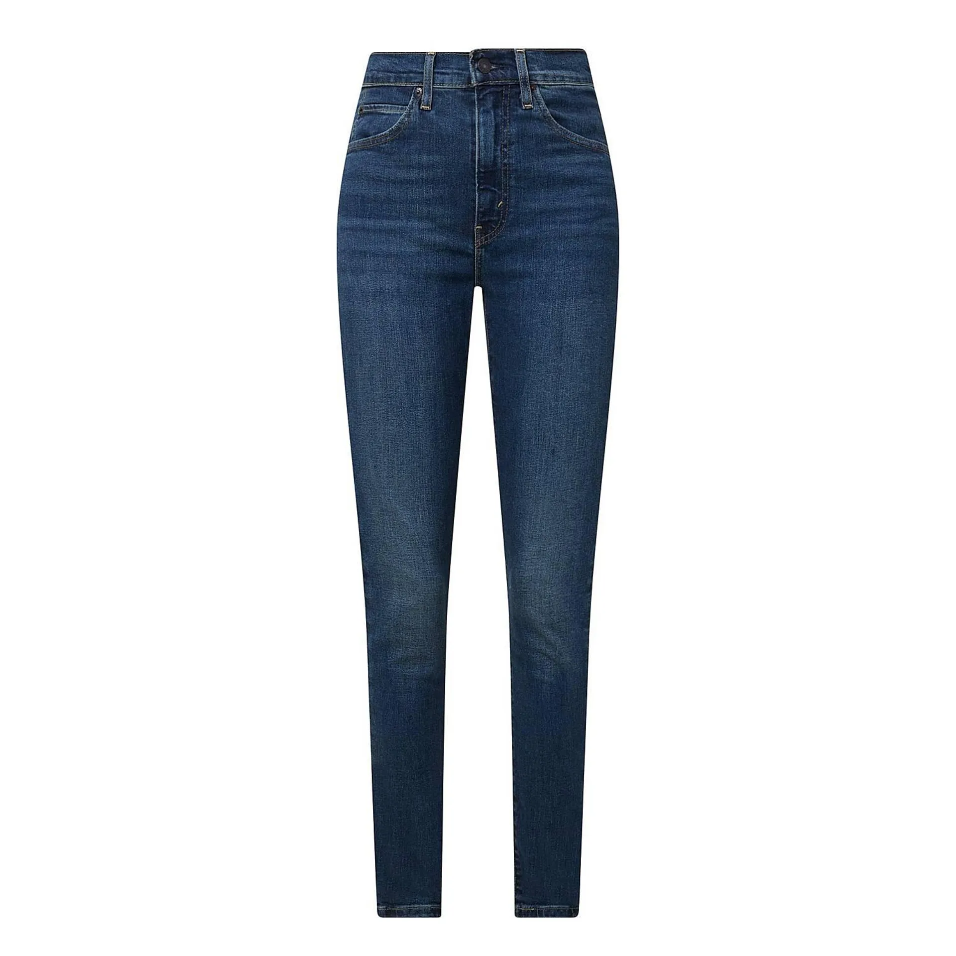 Retro High Rise Skinny Leg Jeans