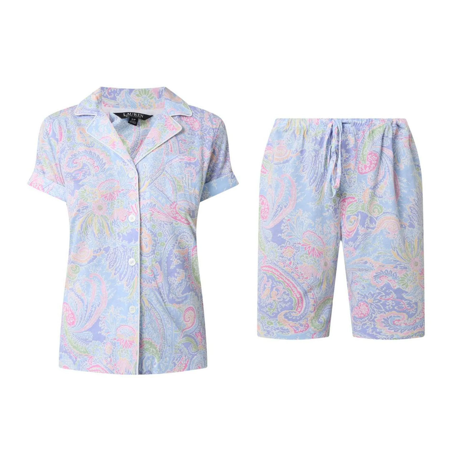 New in LAUREN Paisley Print Shorts Pyjama Set €129.00