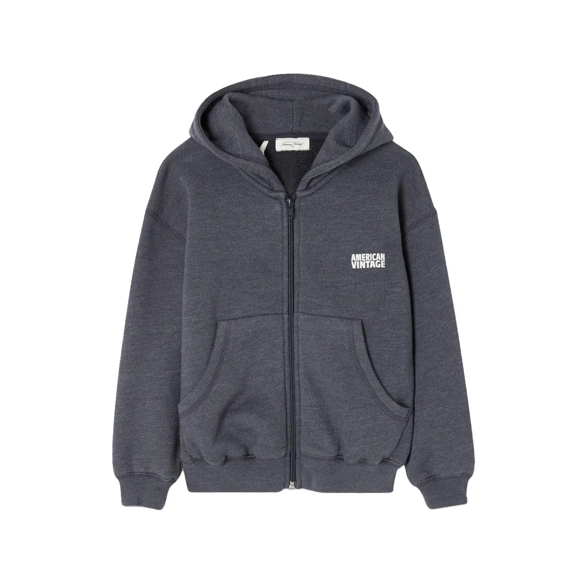 Doven Zip-Through Logo Hoodie