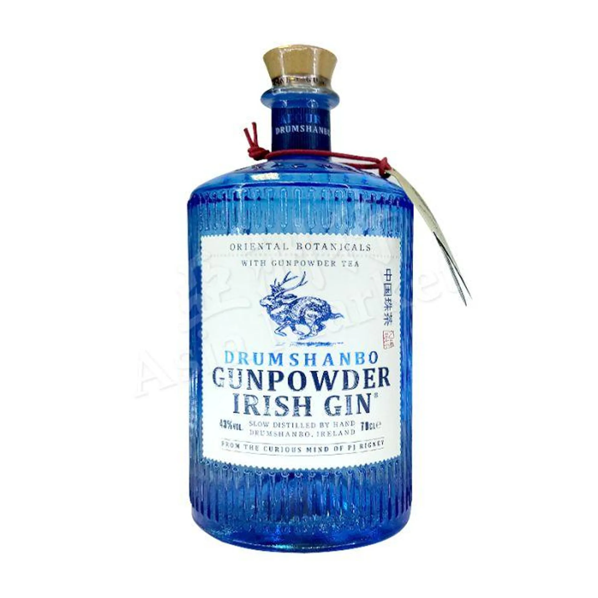 DRUMSHANBO - Gunpowder Irish Gin (Oriental Botanicals with Gunpowder Tea) (Alc. 43%) 700ml