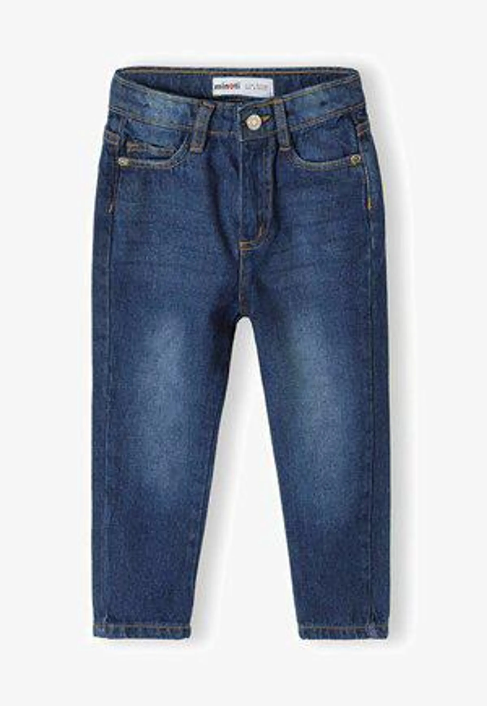 Relaxed fit jeans - dark blue denim