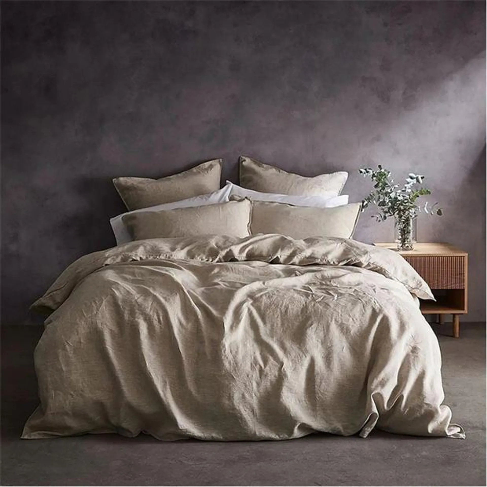 Pure Washed Linen Duvet Cover