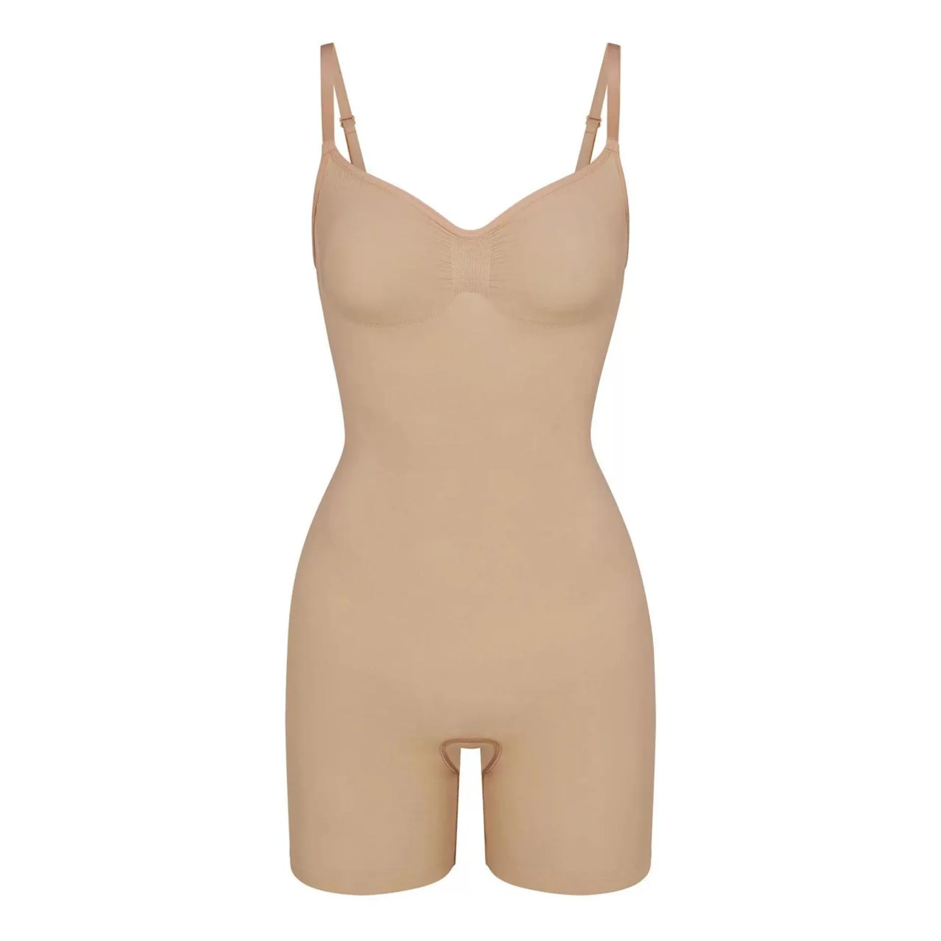 Mid Thigh Bodysuit Clay