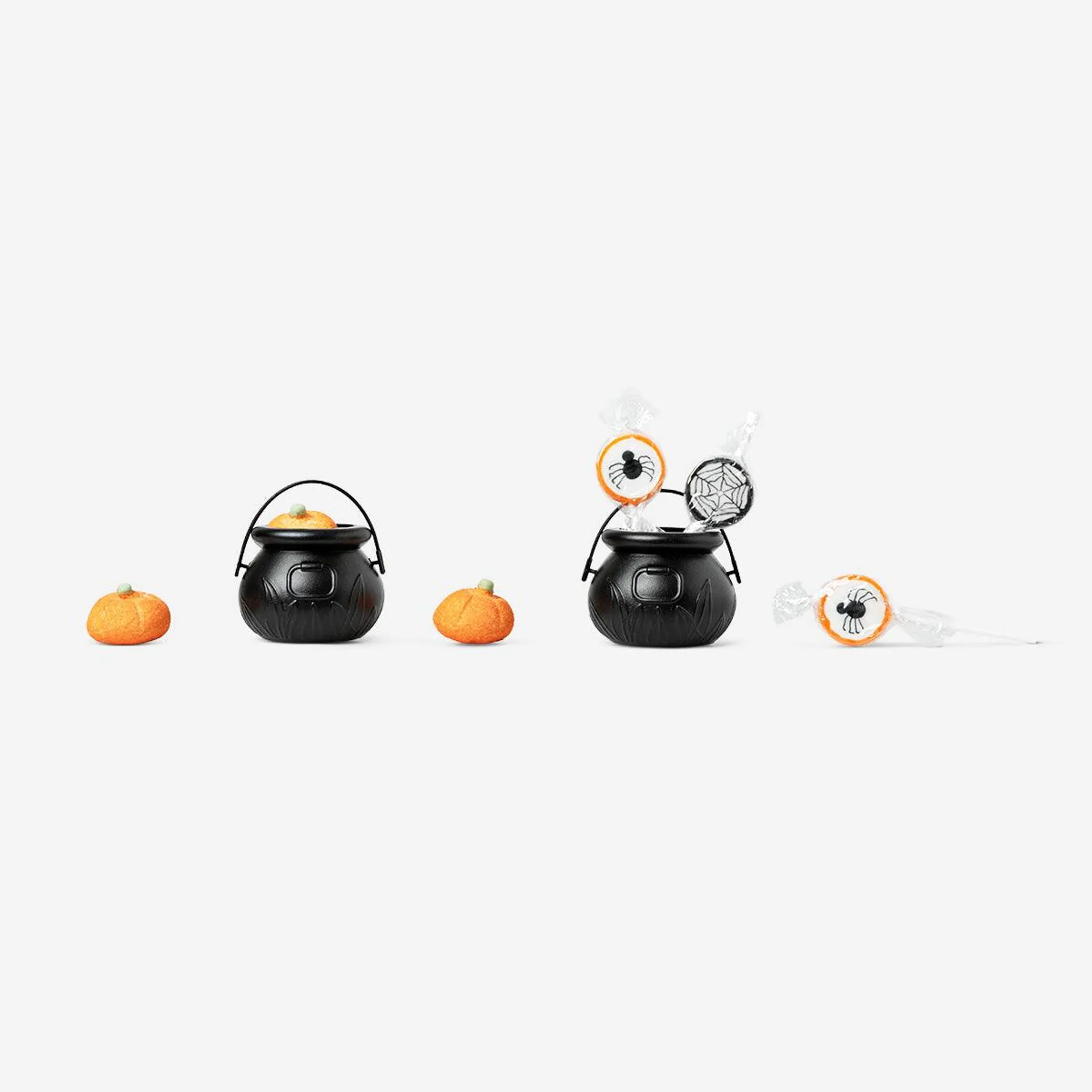 Witch's cauldrons. 4 pcs