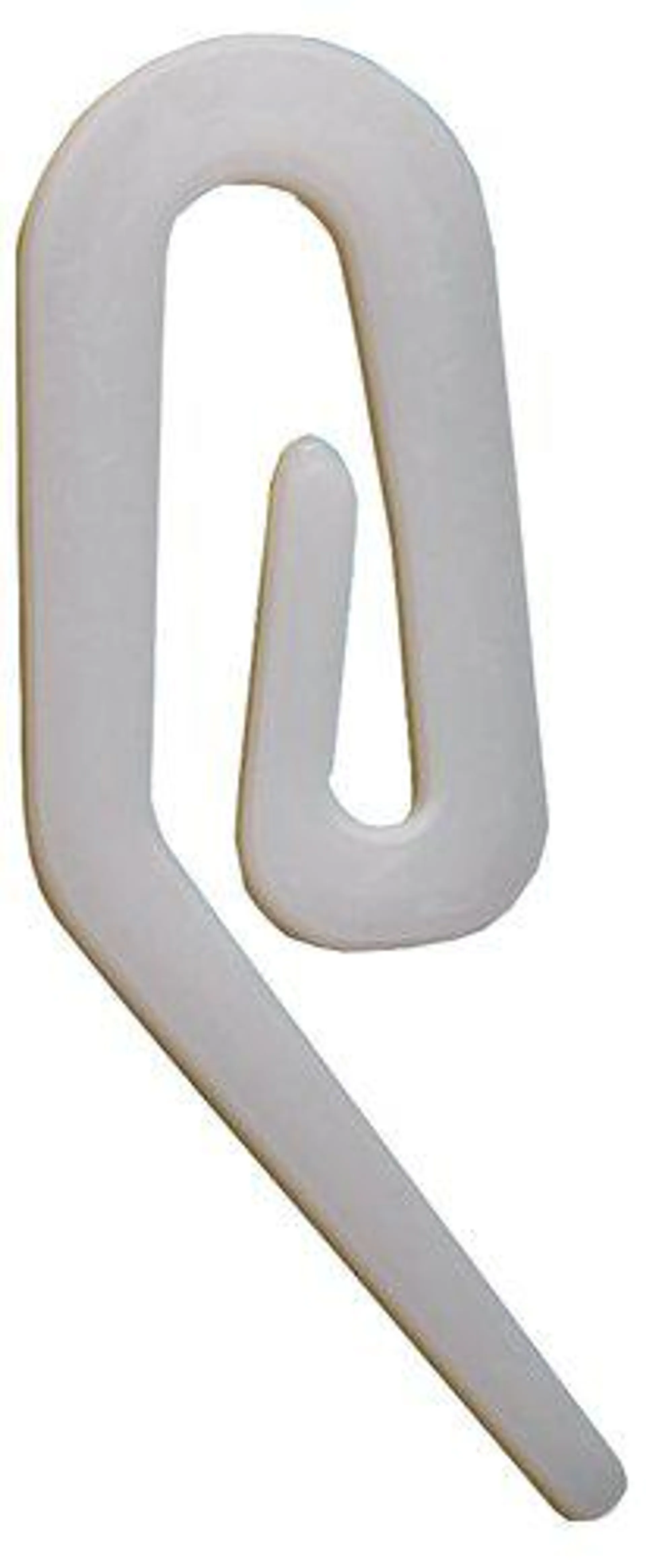 Curtain hooks standard 50 pack white